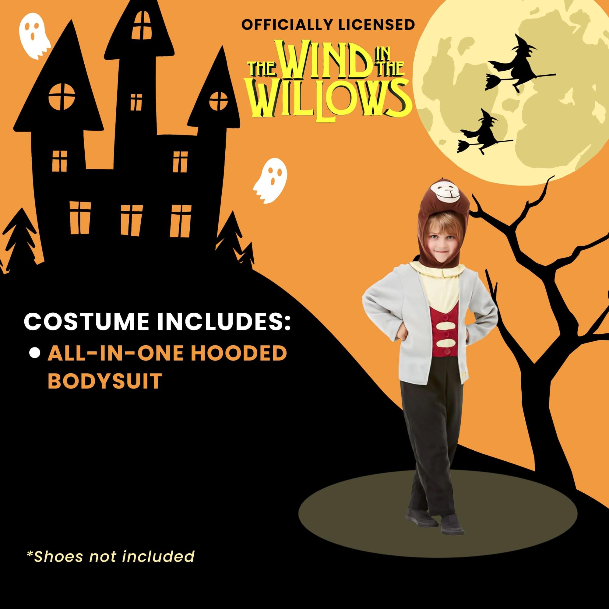 Kids Wind in the Willows Mole Child Costume