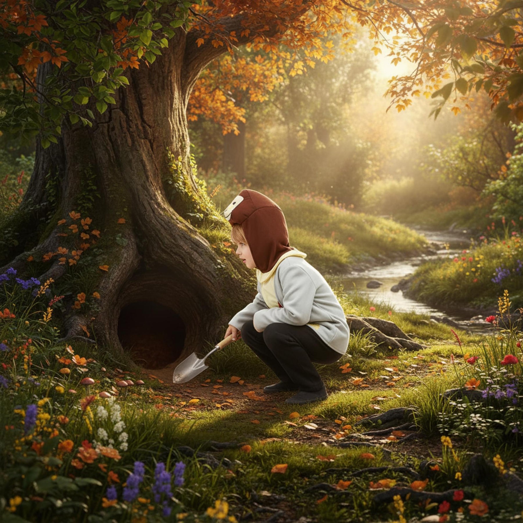 Kids Wind in the Willows Mole Child Costume