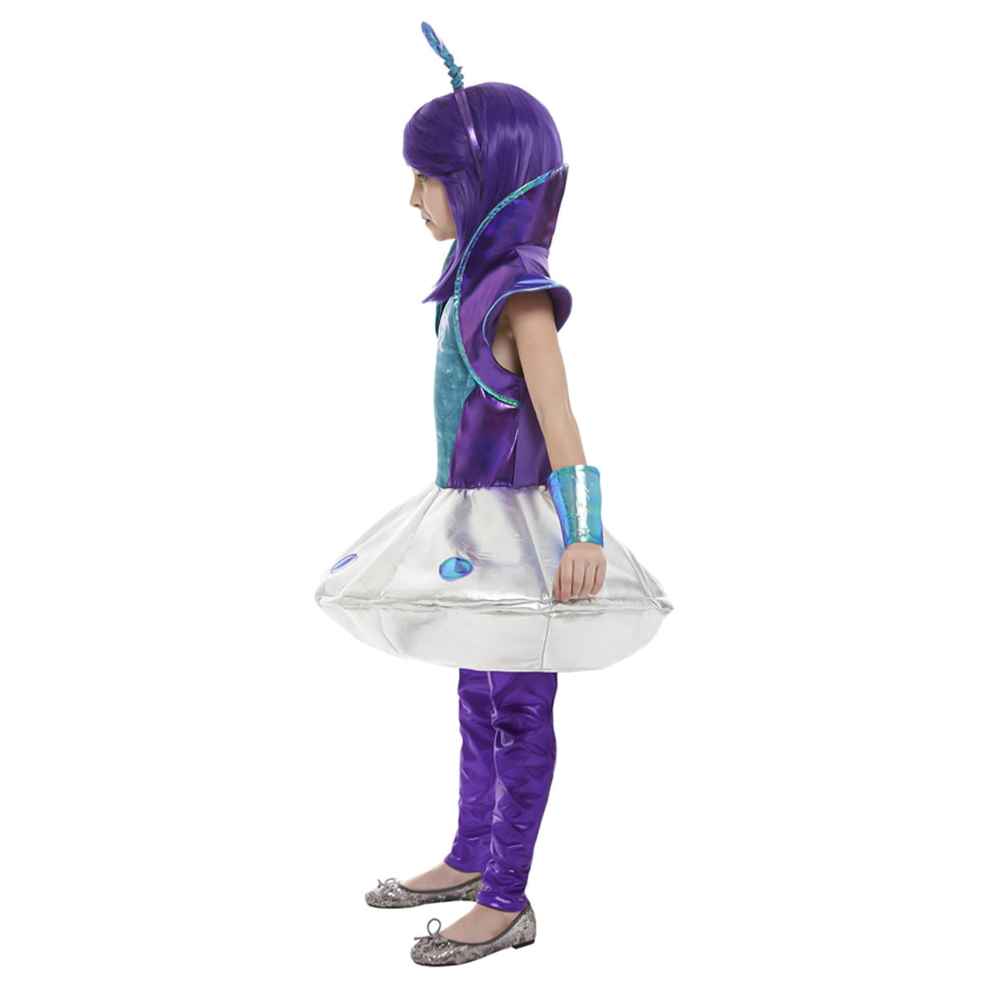 Kids Alien Girl Child Costume
