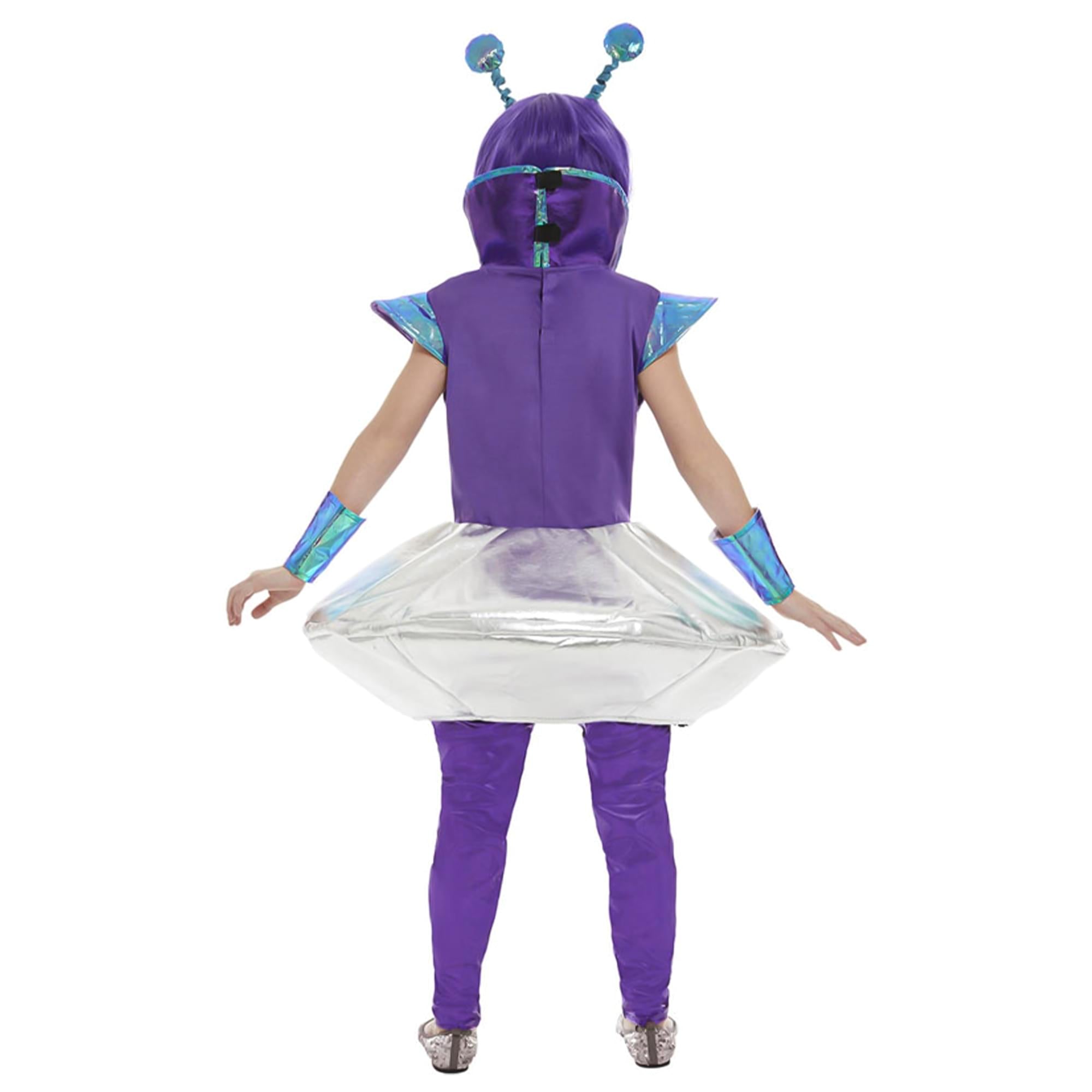 Kids Alien Girl Child Costume