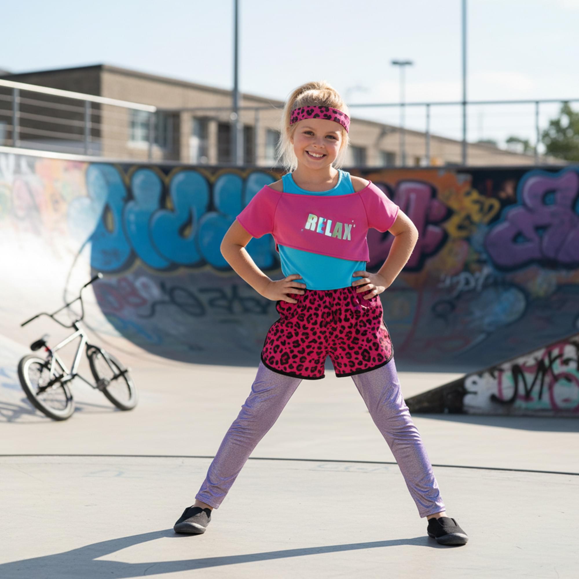 80s Girls Relax Child Costume