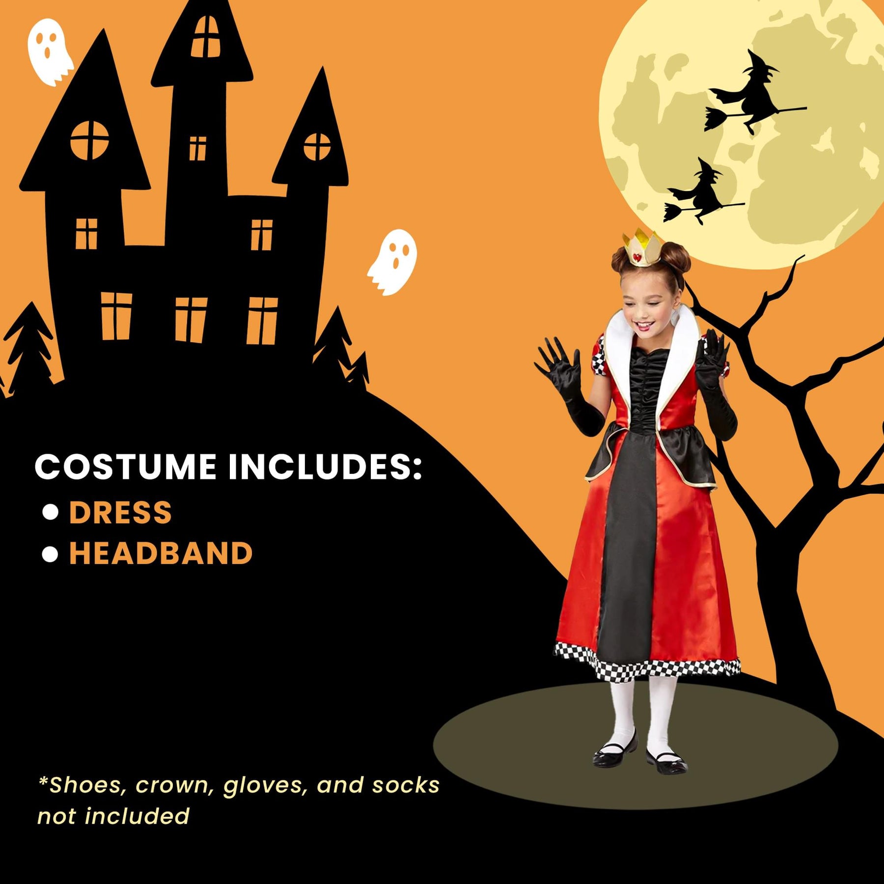 Queen of Hearts Child Costume