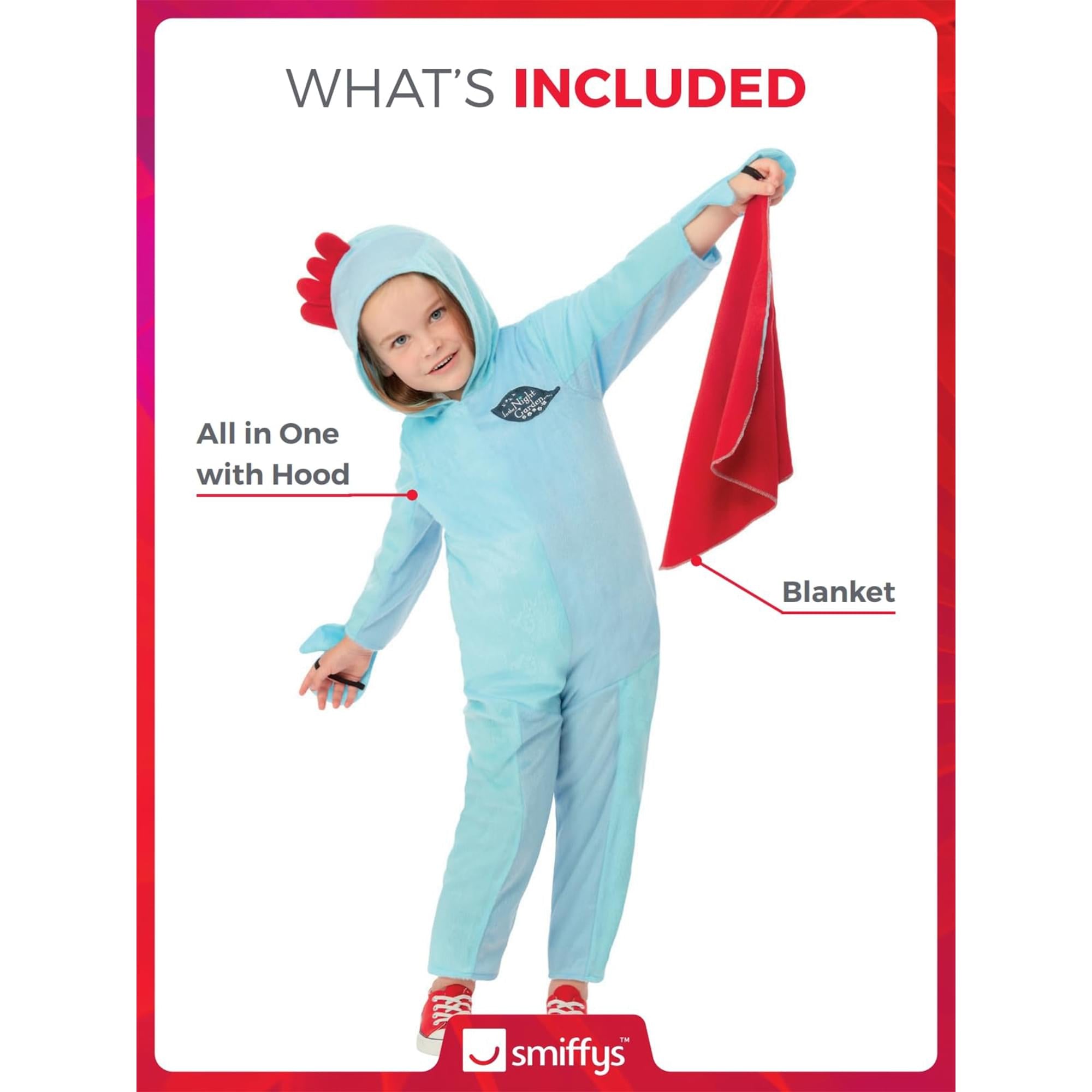 In The Night Garden Iggle Piggle Toddler Costume