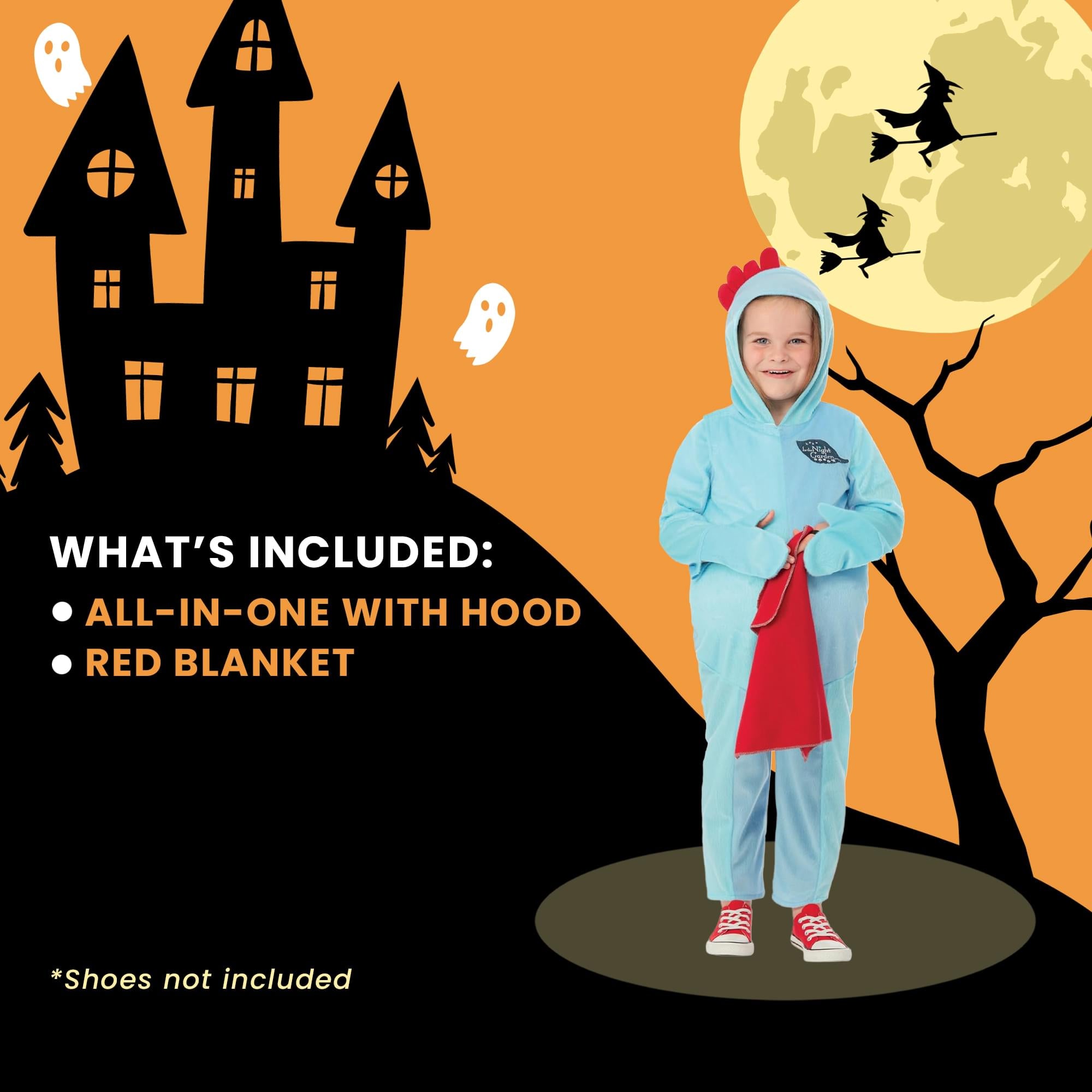 In The Night Garden Iggle Piggle Toddler Costume