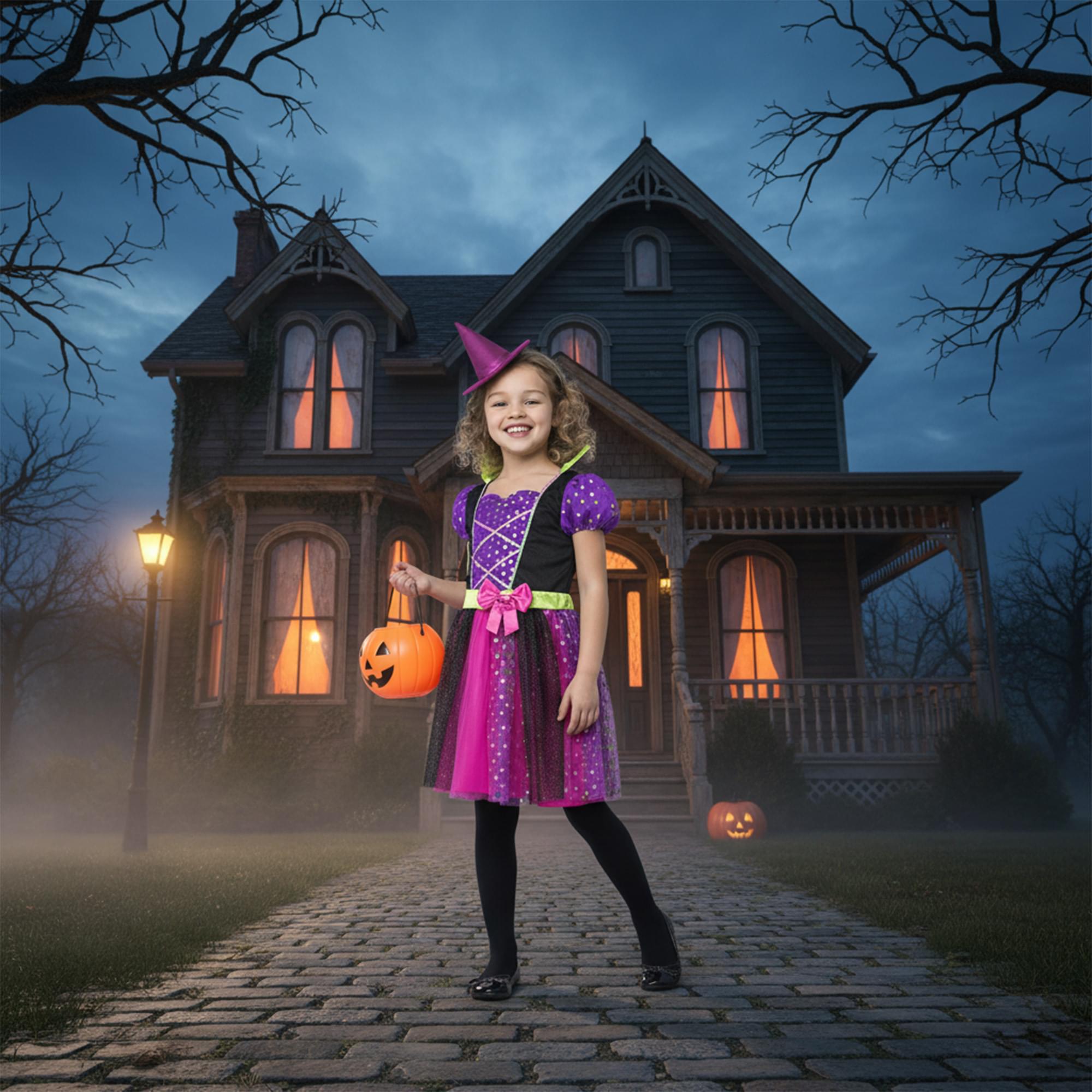 Spotty Witch Child Costume