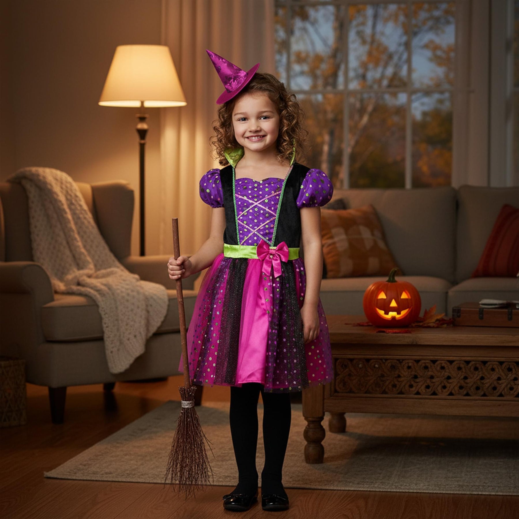 Spotty Witch Child Costume