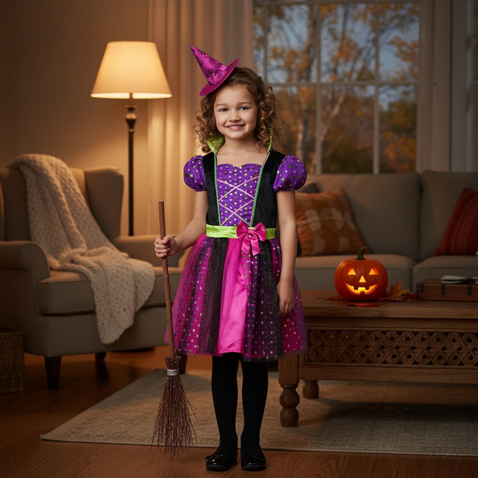 Spotty Witch Child Costume