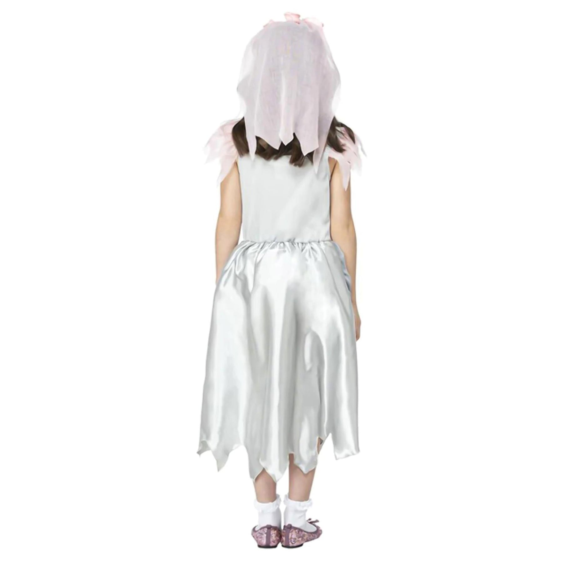 Vintage Ghost Bride Child Costume
