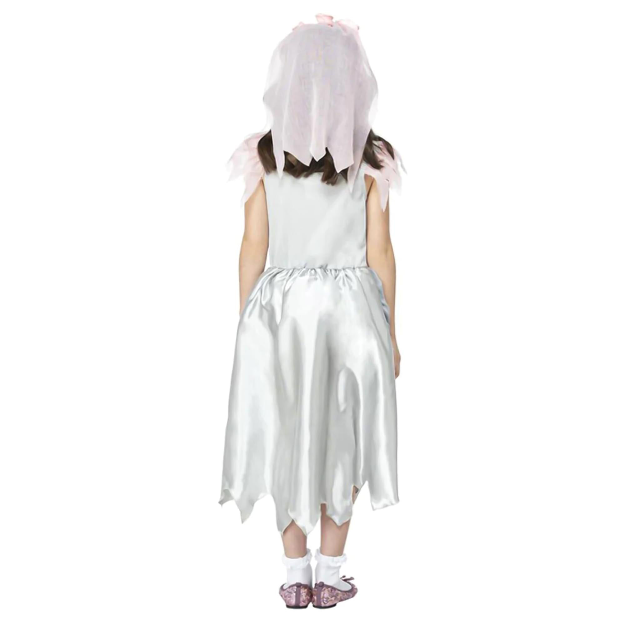 Vintage Ghost Bride Child Costume