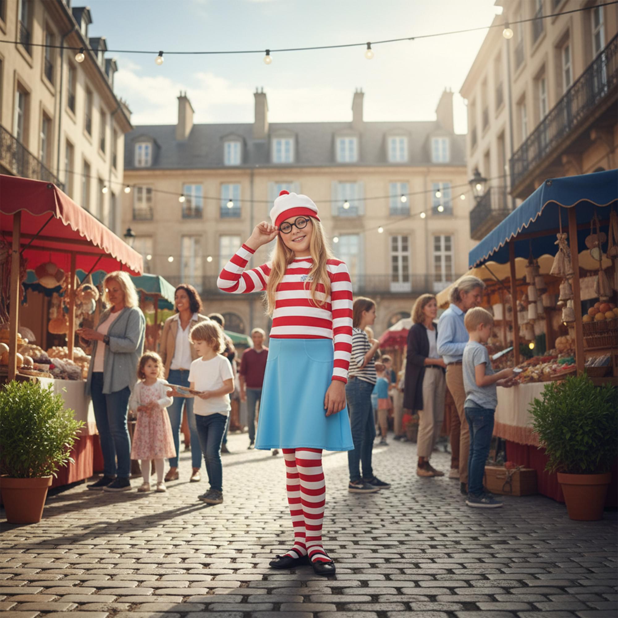 Girls Where Wally Wenda Child Costume