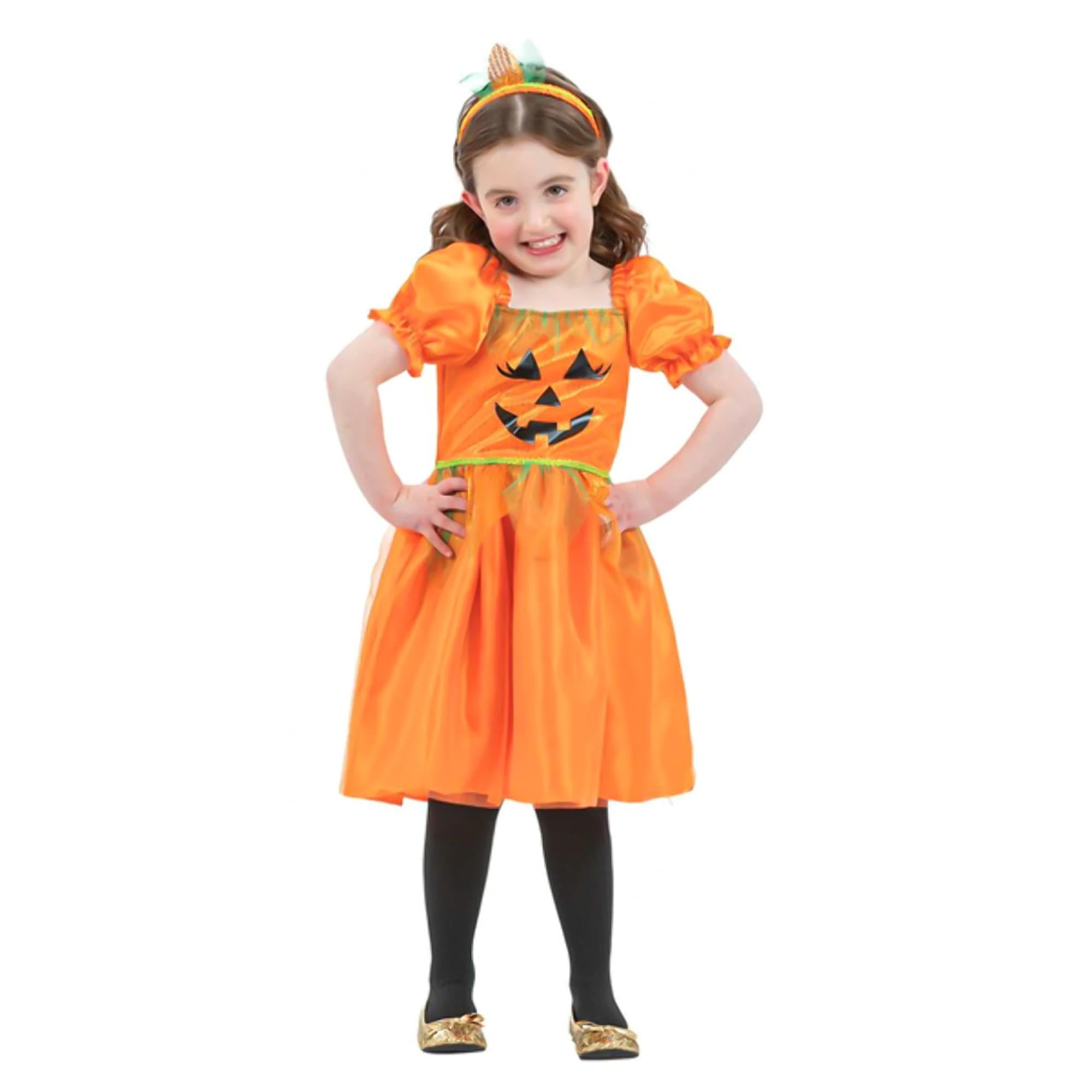 Girls Pumpkin Child Costume