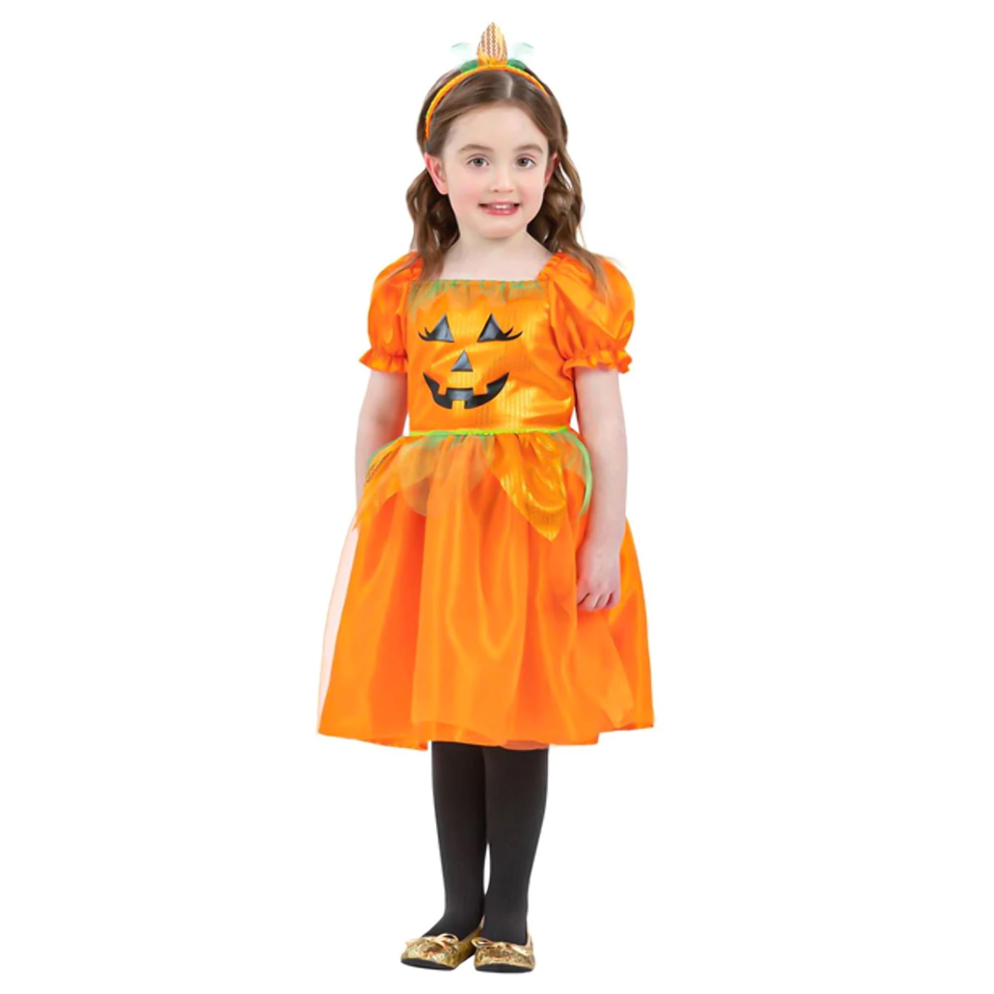 Girls Pumpkin Child Costume