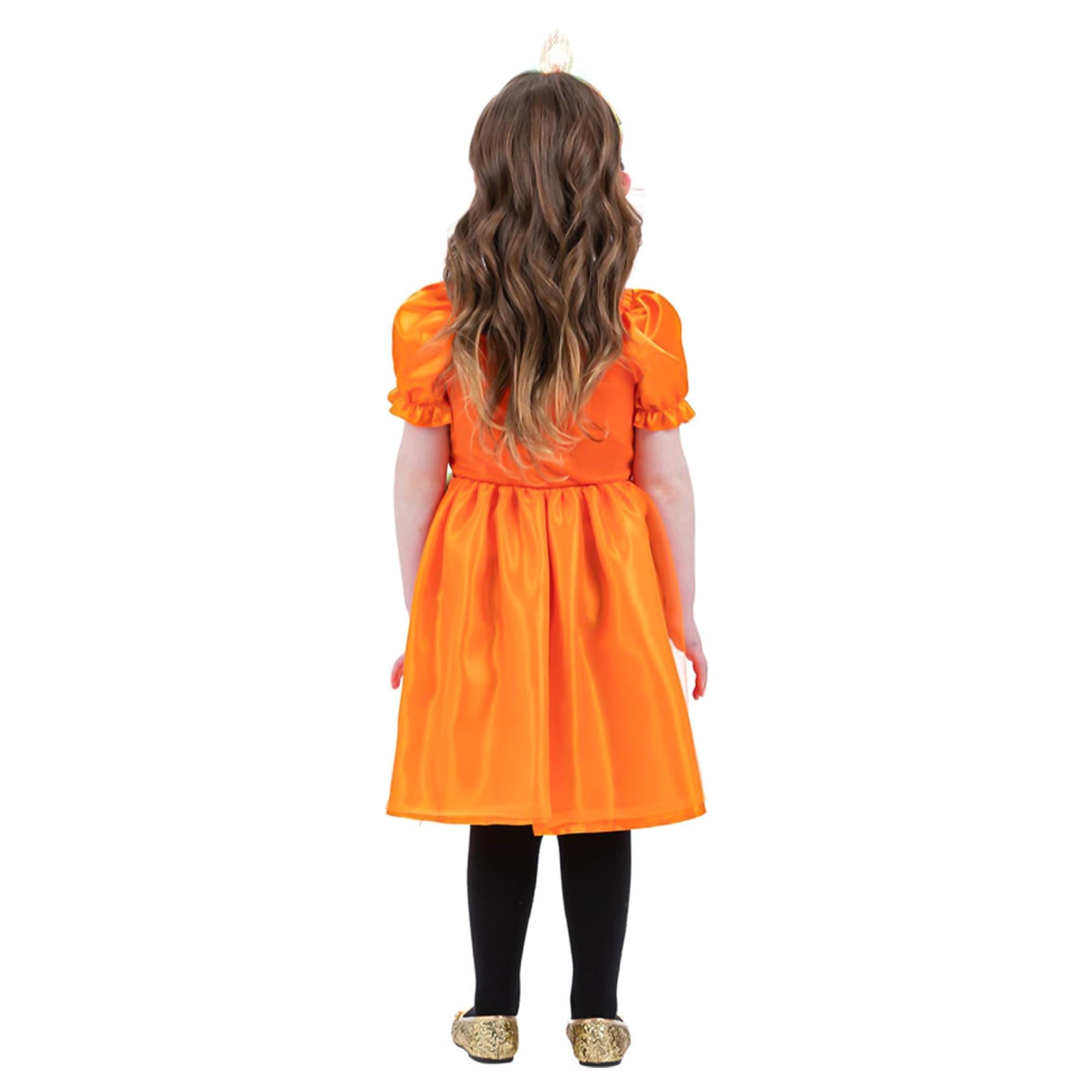 Girls Pumpkin Child Costume