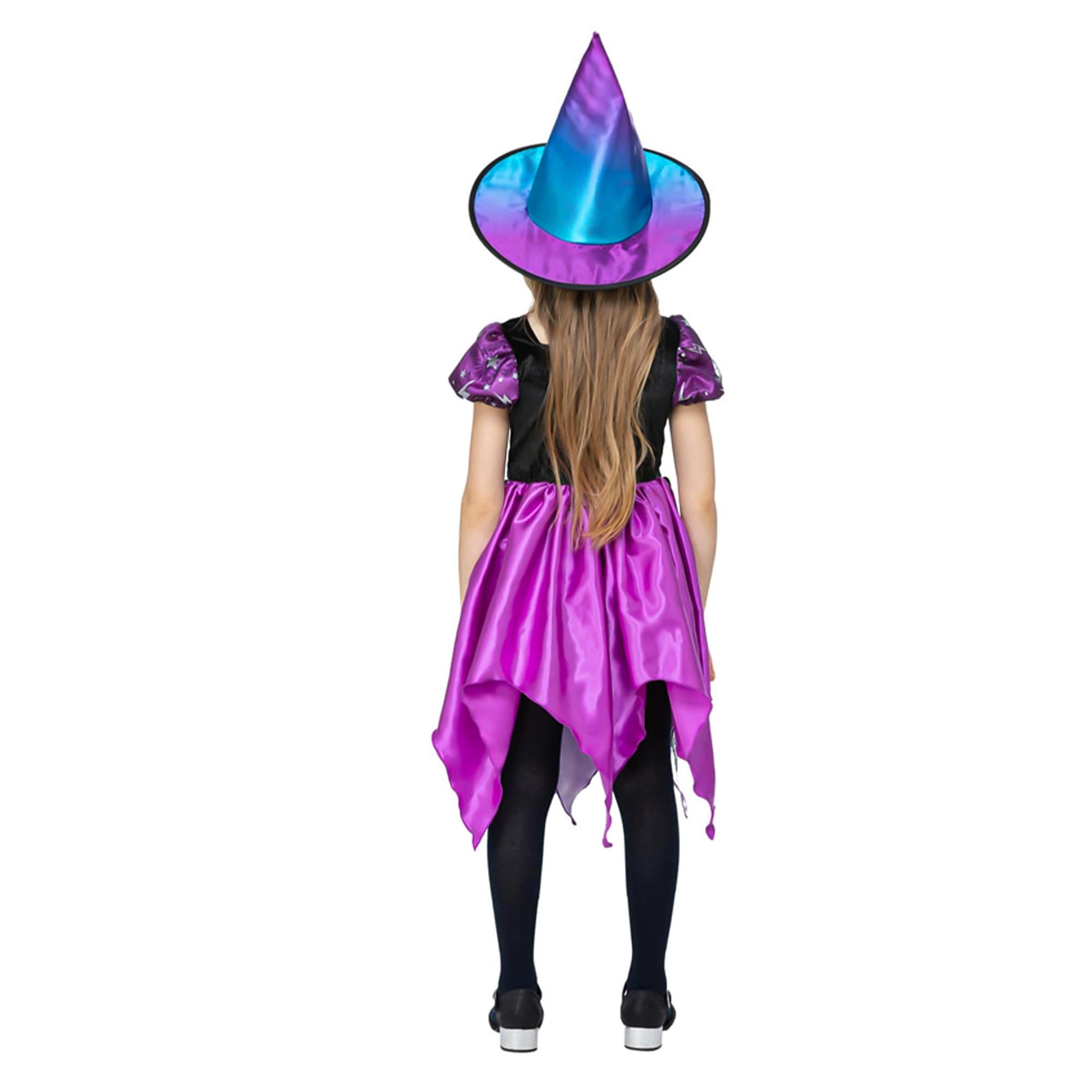 Girls Moon & Stars Witch Child Costume