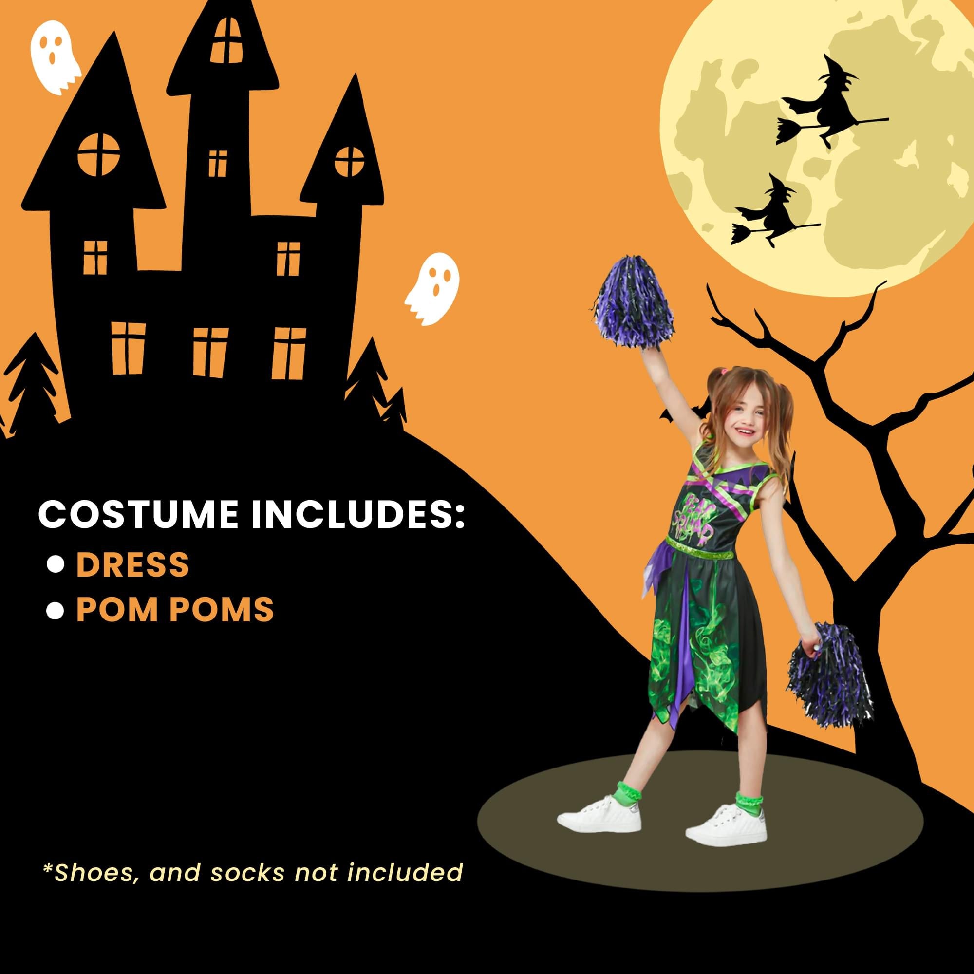 Toxic Cheerleader Child Costume