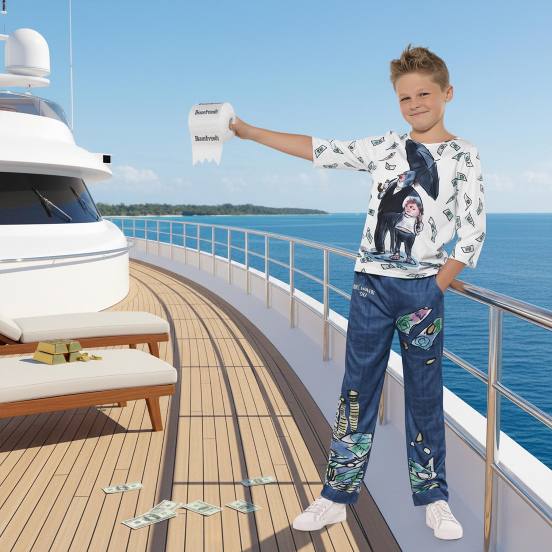 Billionaire Boy Child Costume