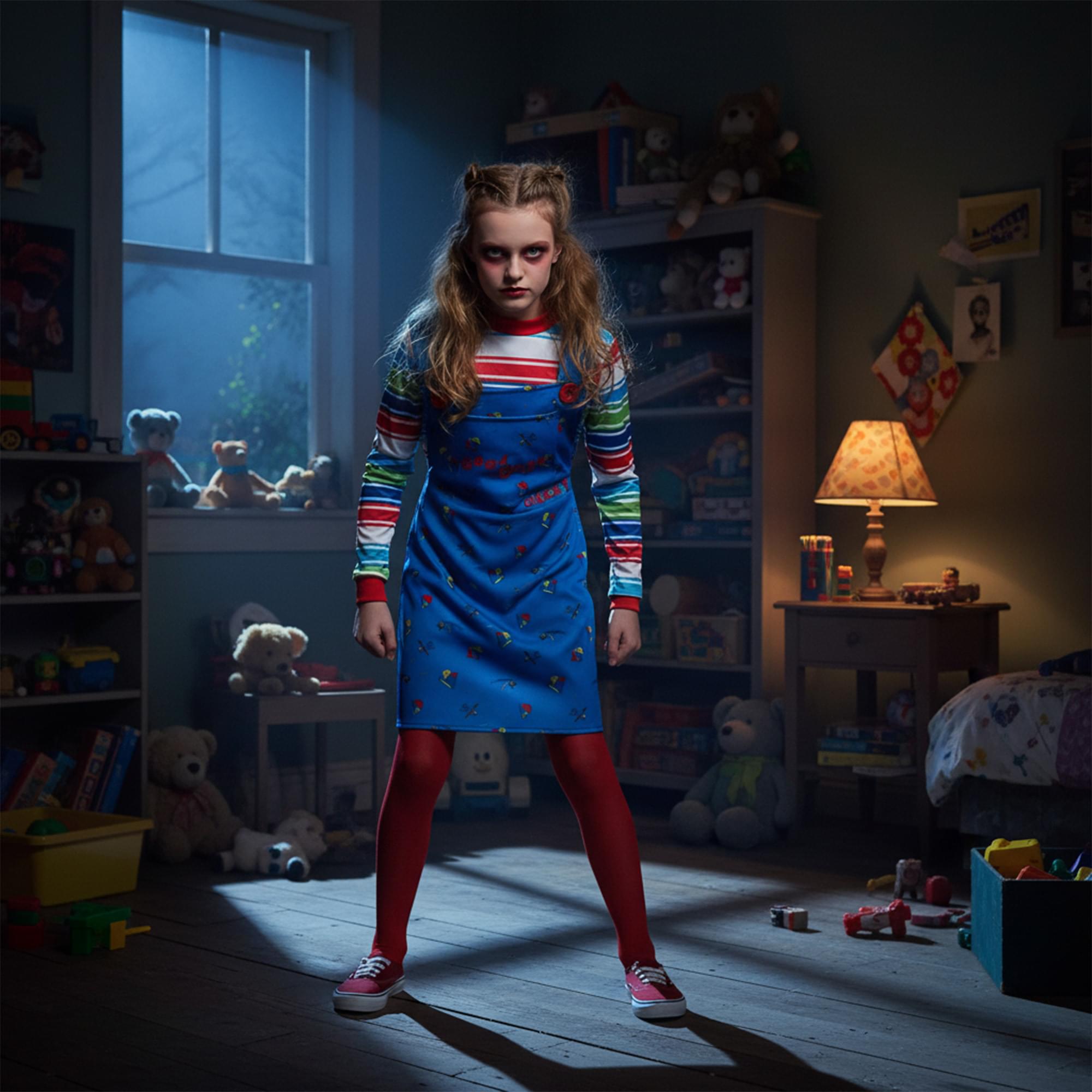 Girls Chucky Child Costume