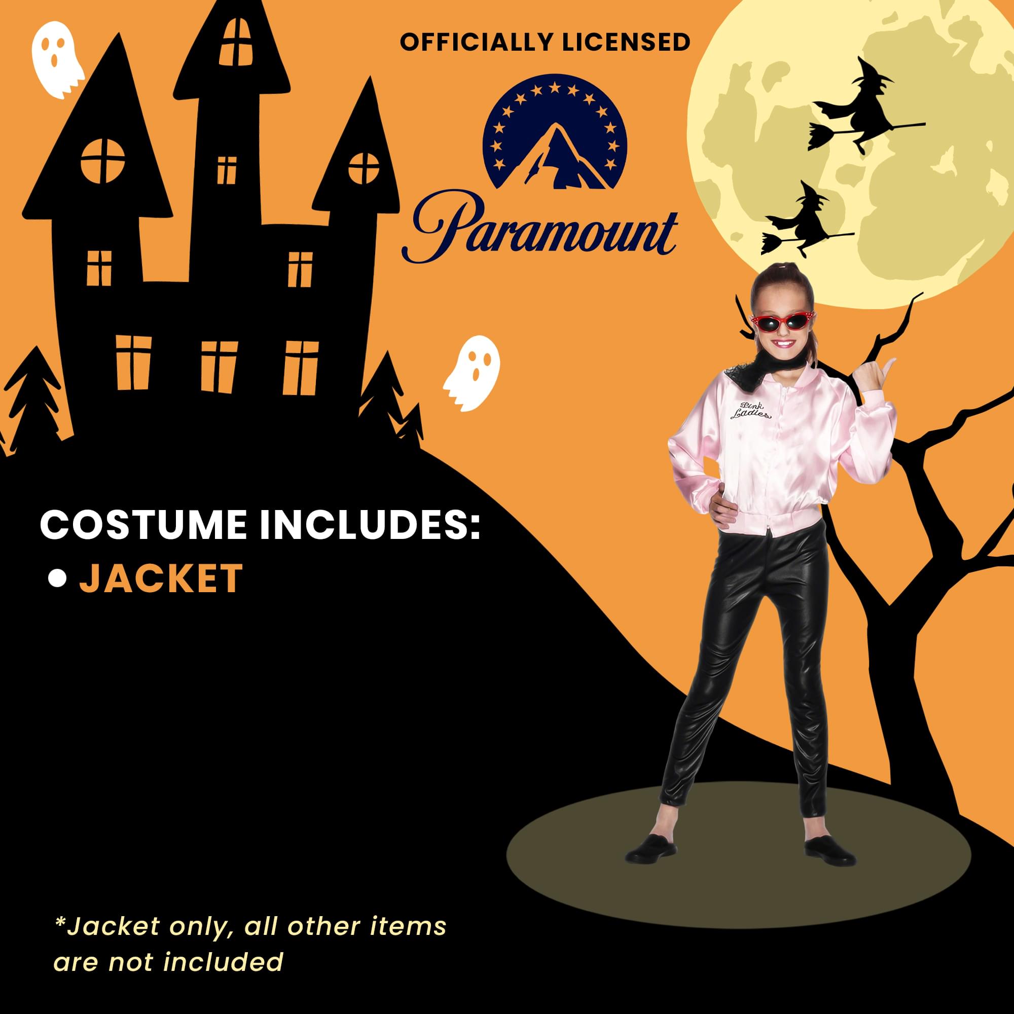 Pink Lady Jacket Costume Accessory