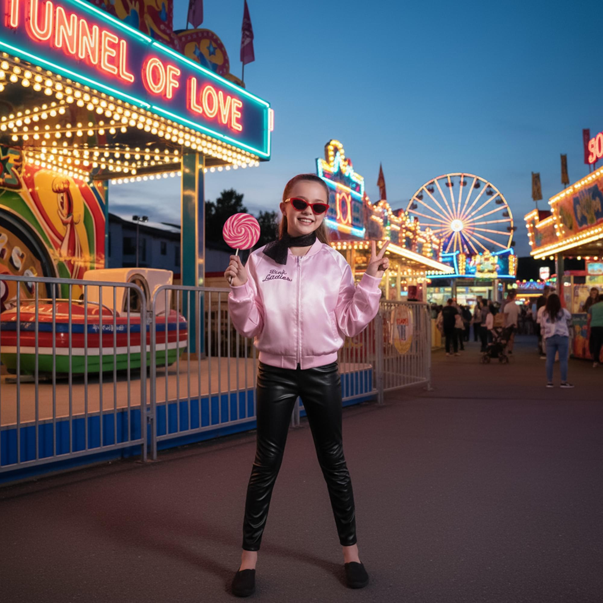 Pink Lady Jacket Costume Accessory