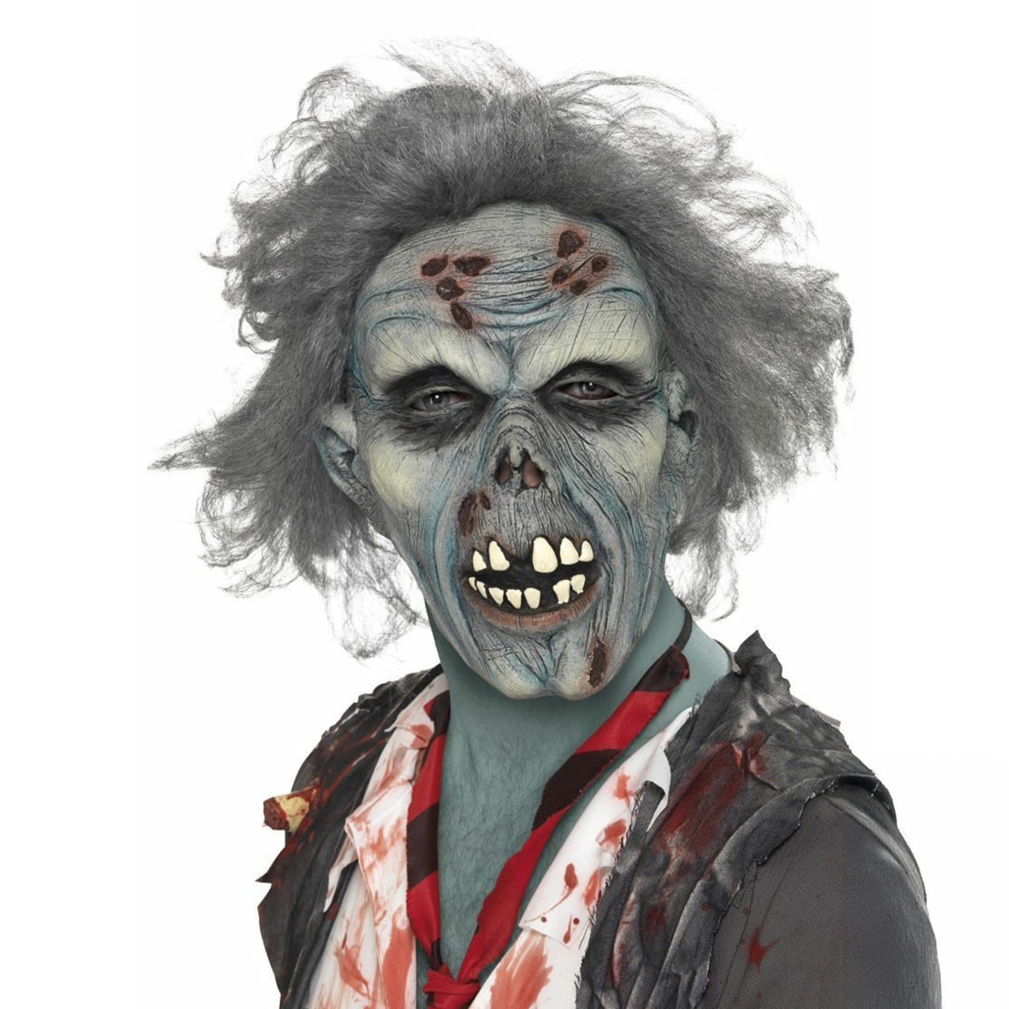 Decaying Zombie Mask Costume Accessory