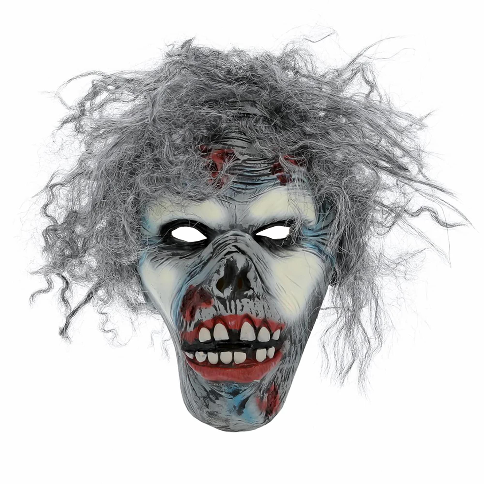 Decaying Zombie Mask Costume Accessory