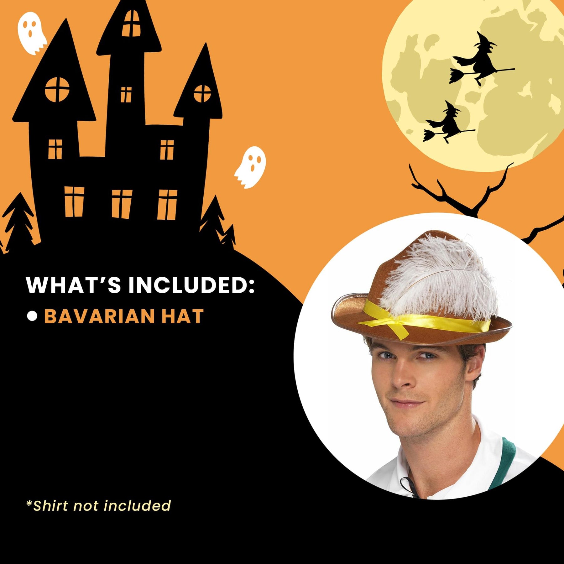 Bavarian Hat Adult Costume Accessory