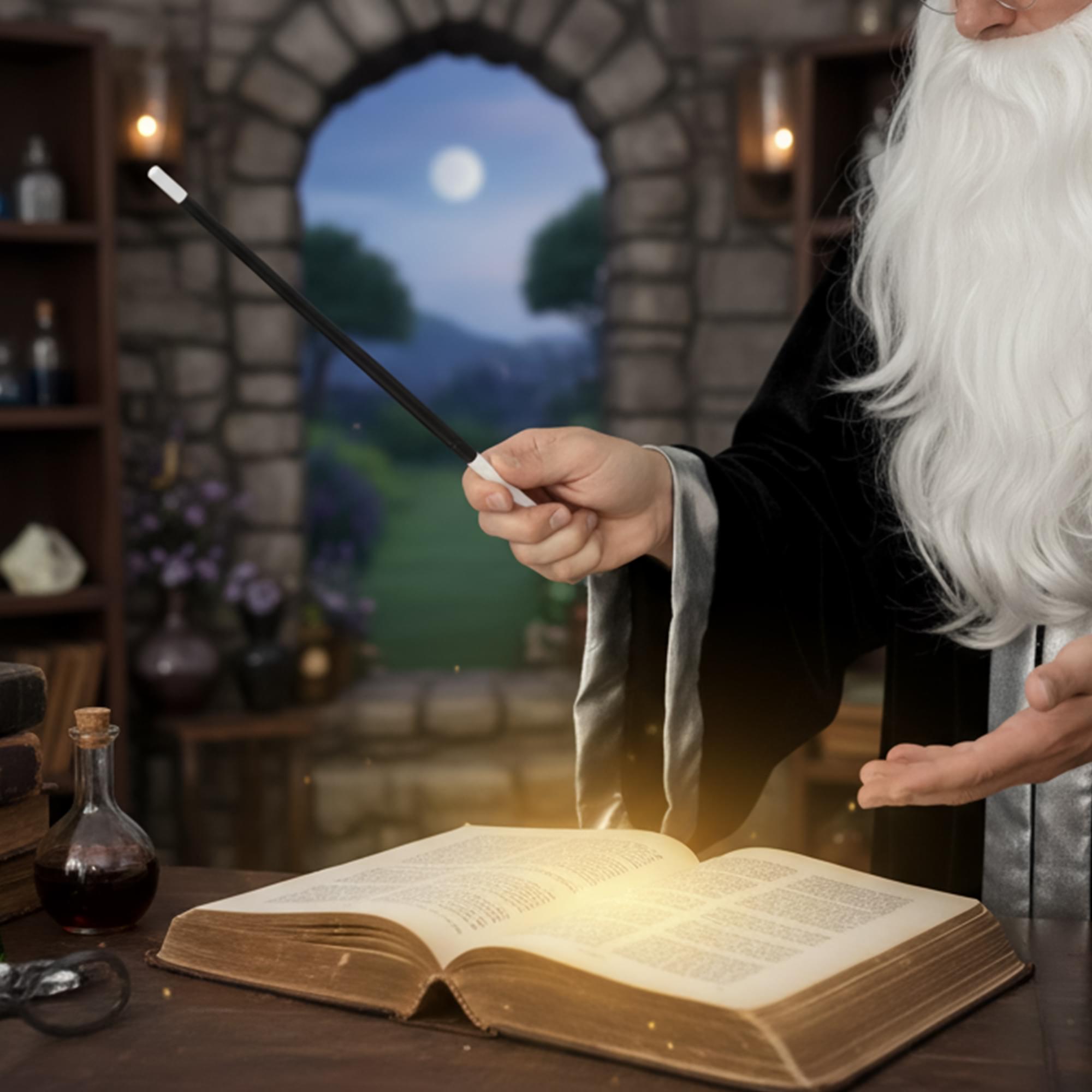 Magicians Wand Costume Accessory