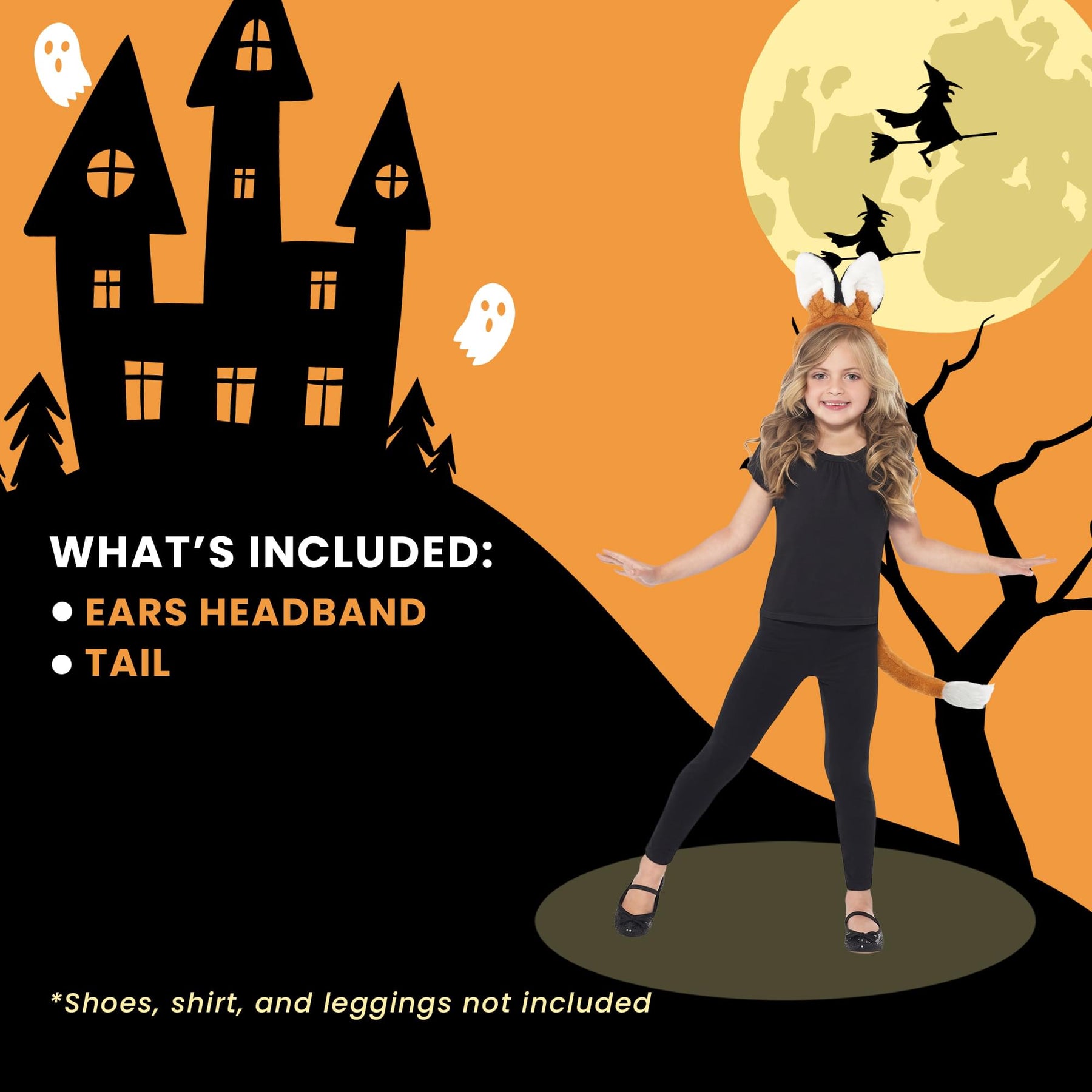 Fox Child Costume Kit