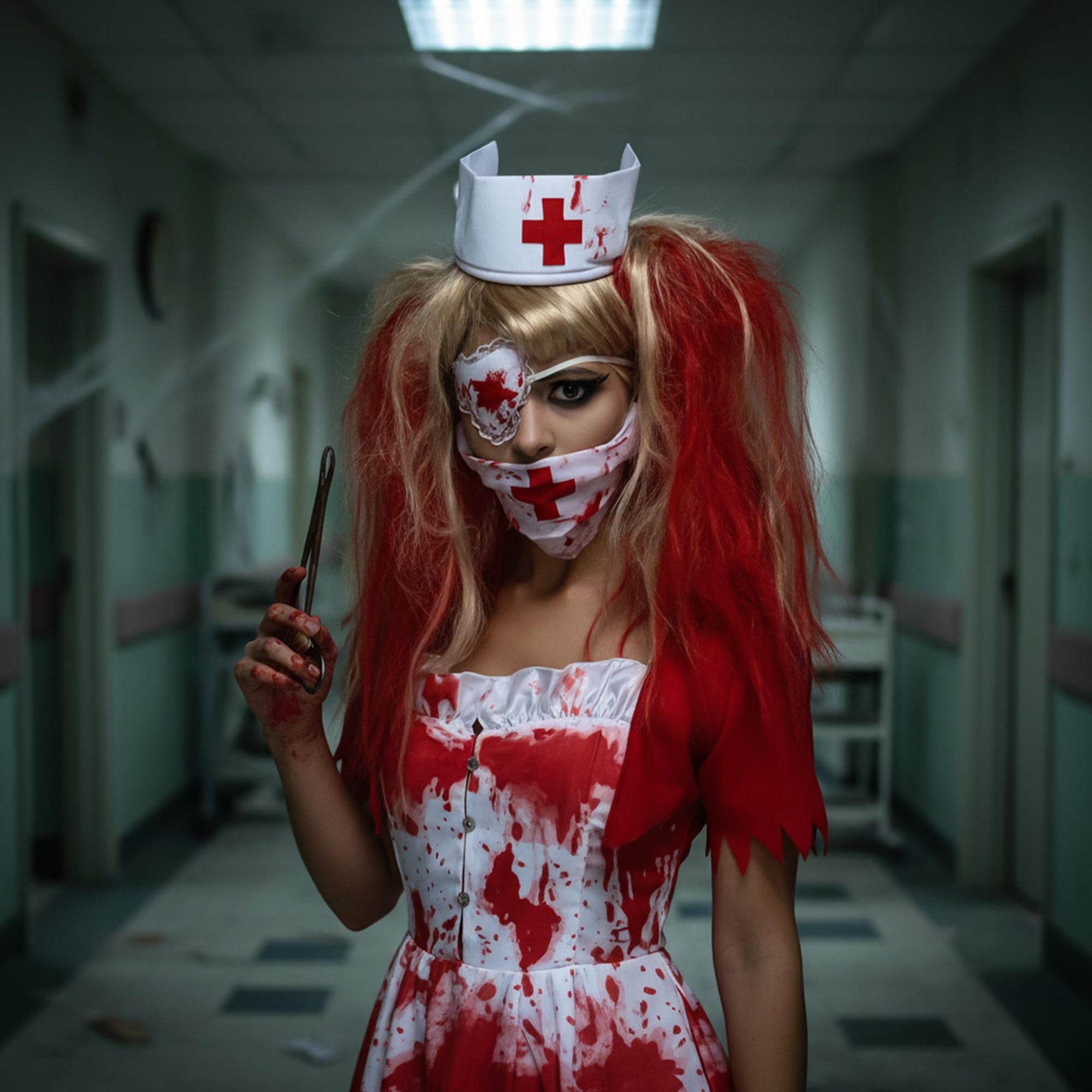 Bloody Nurse Kit Costume Accessory