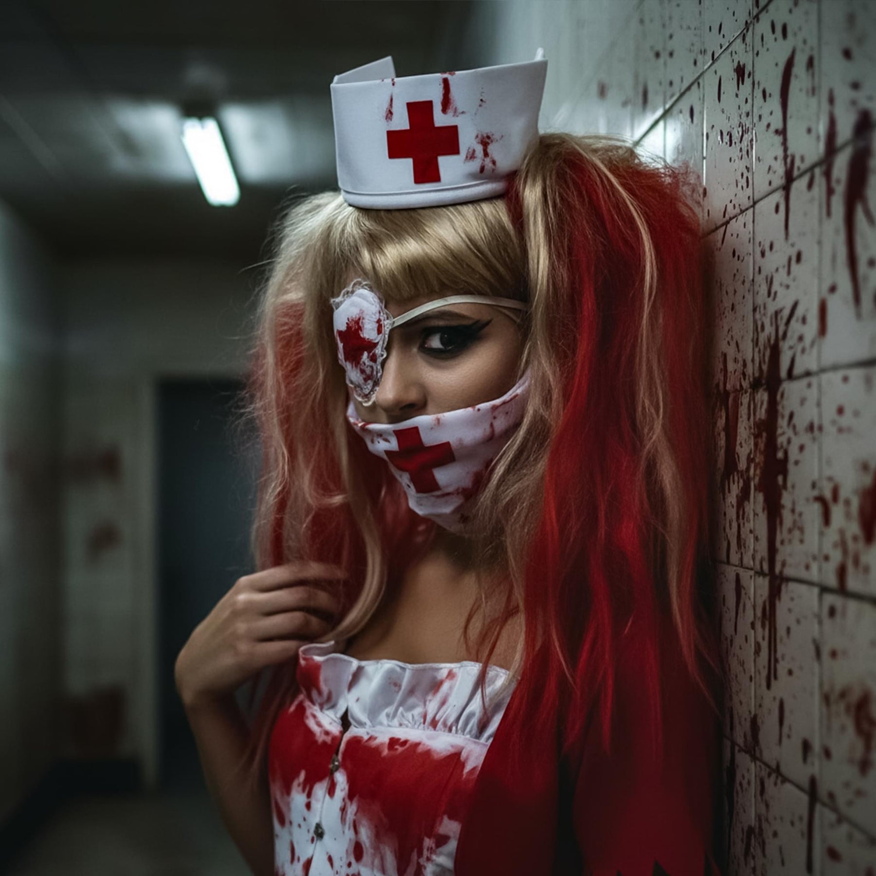 Bloody Nurse Kit Costume Accessory