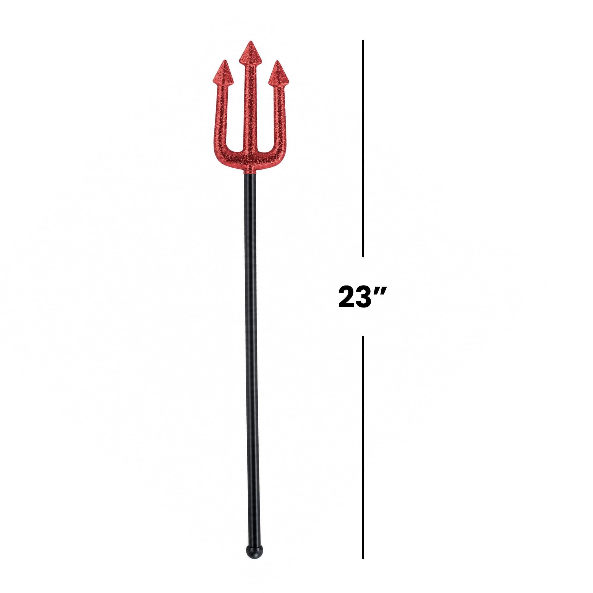 Glitter Devil Trident Adult Costume Accessory