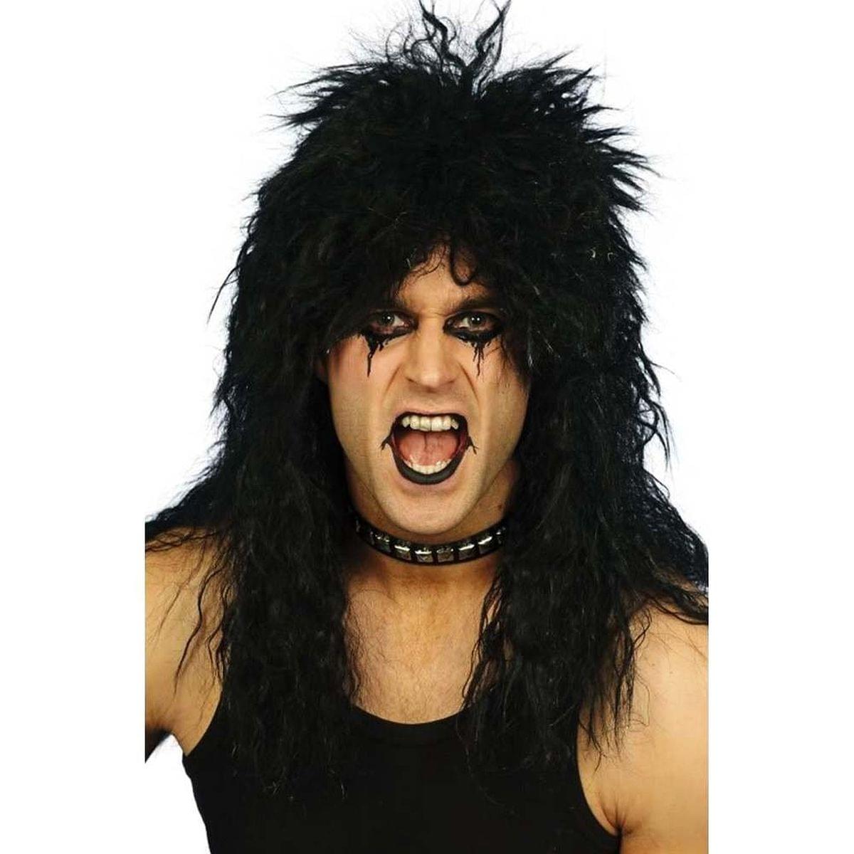80's Rocker Adult Costume Wig