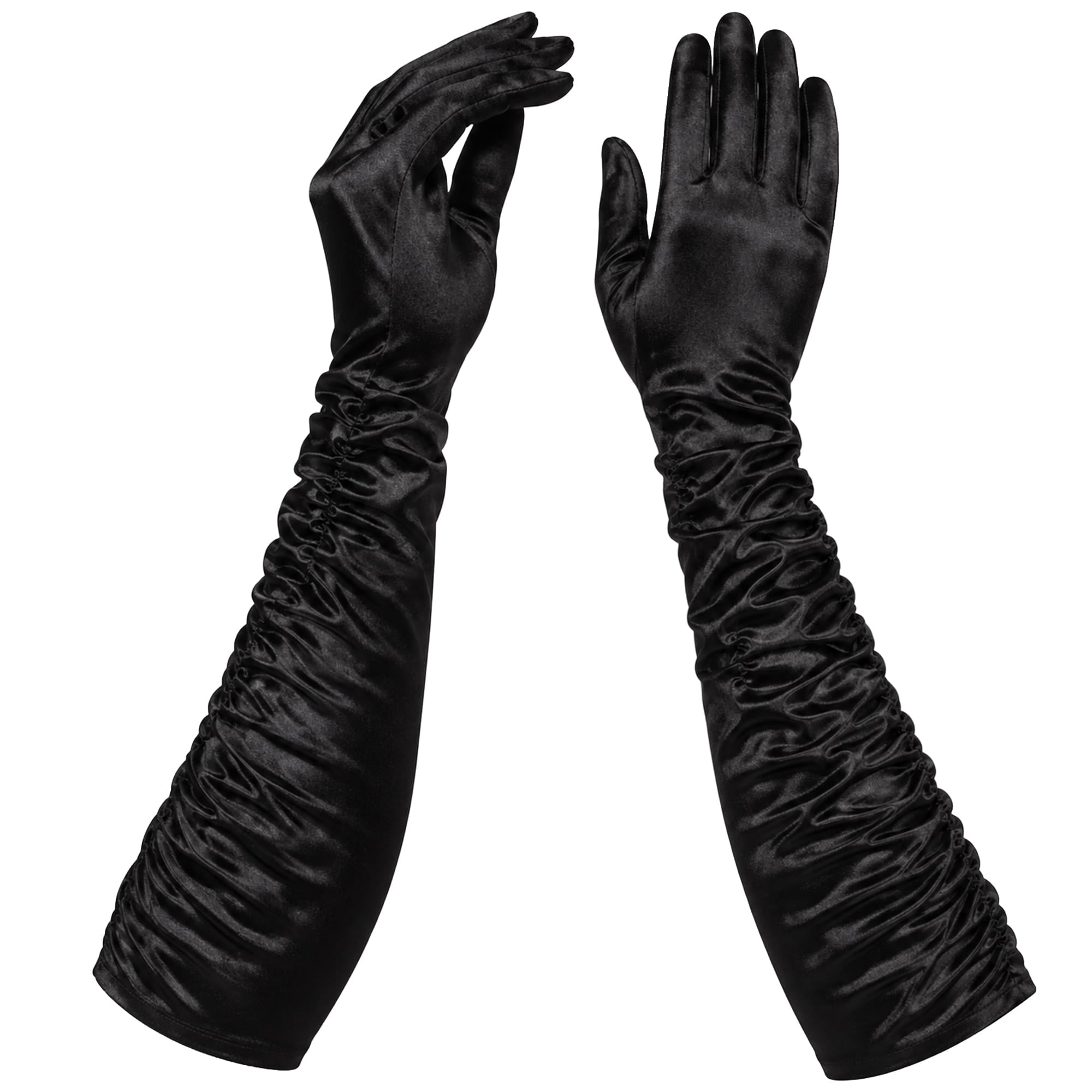 Black Temptress Gloves Adult Costume Accessory