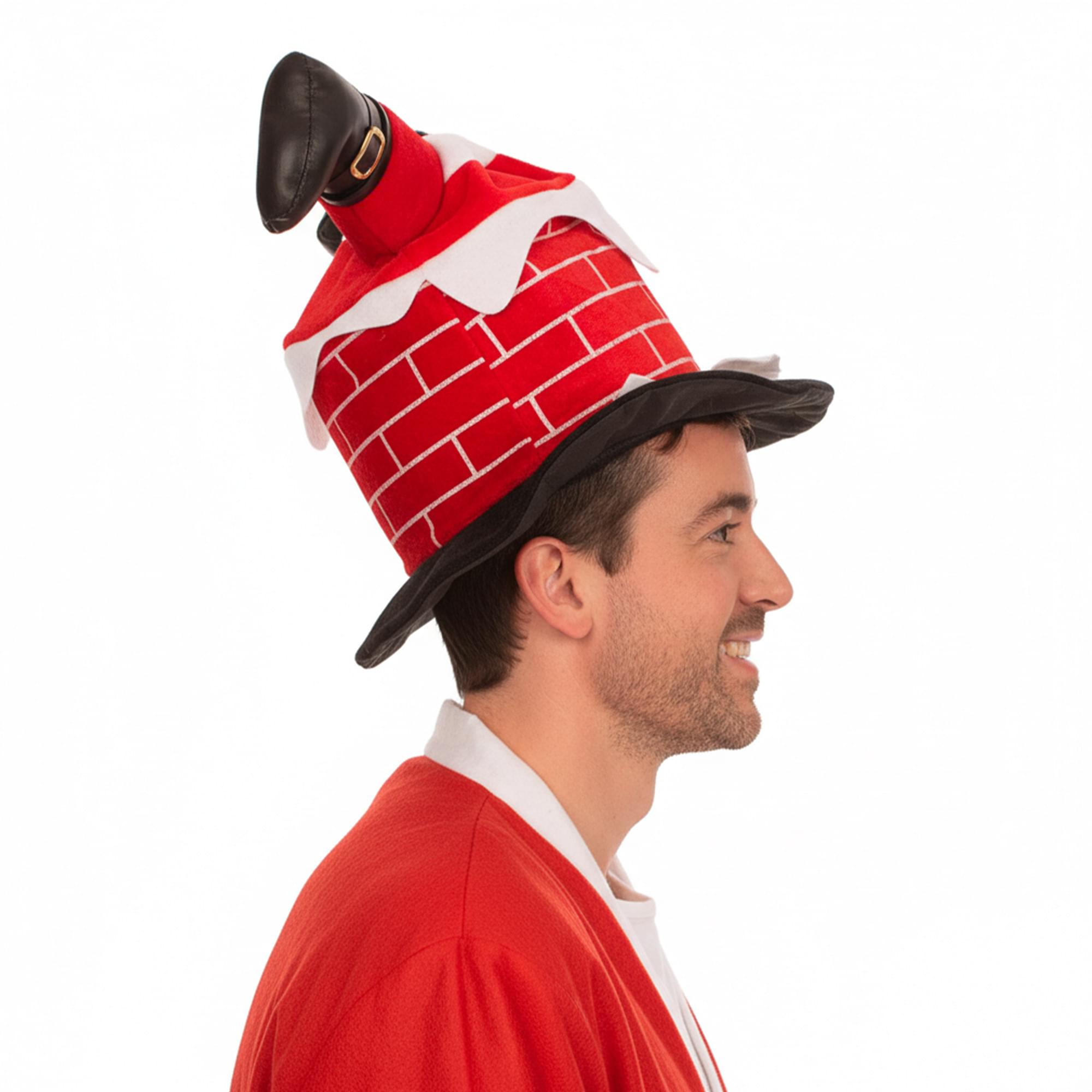 Chimney Santa Hat Costume Accessory