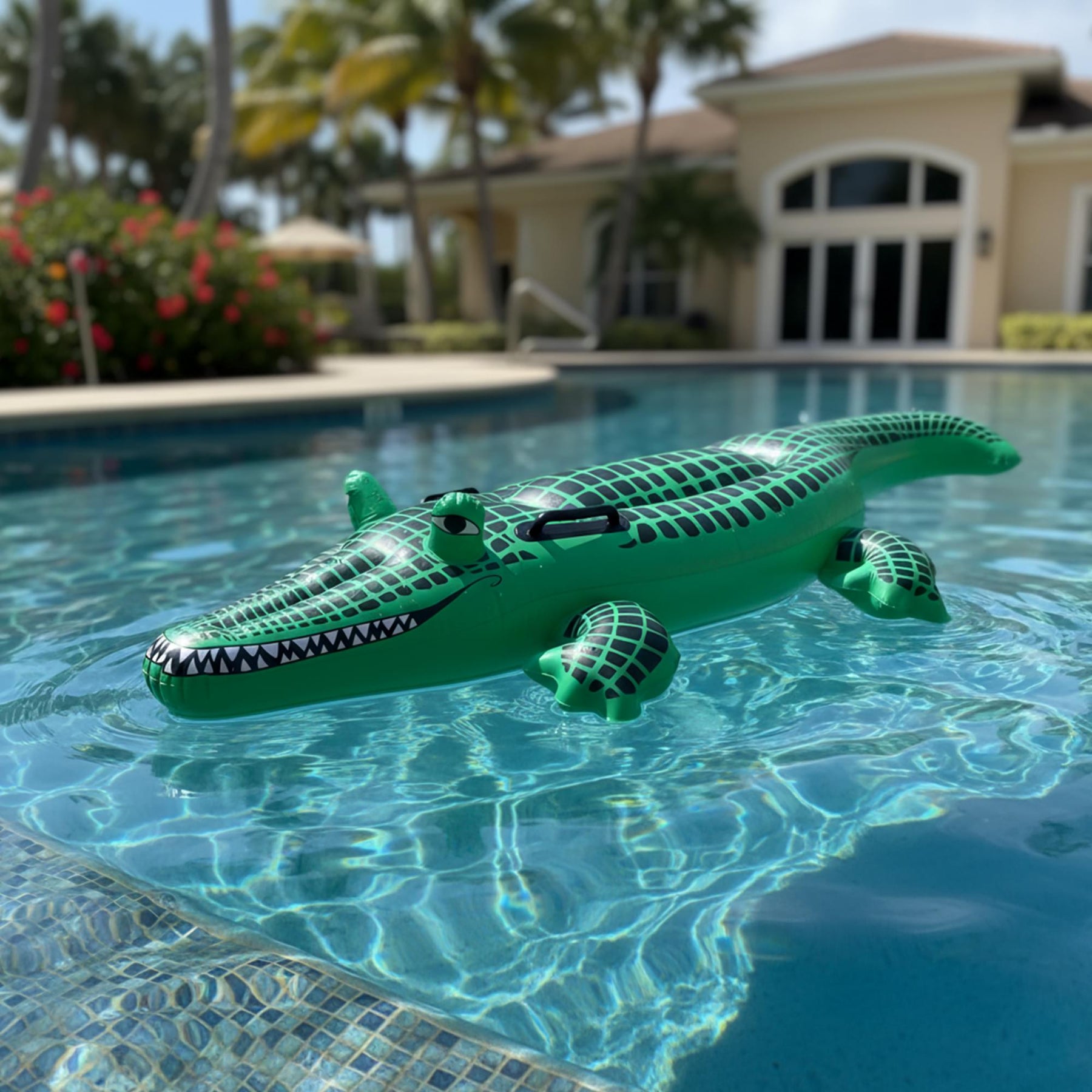 Inflatable Crocodile Decoration