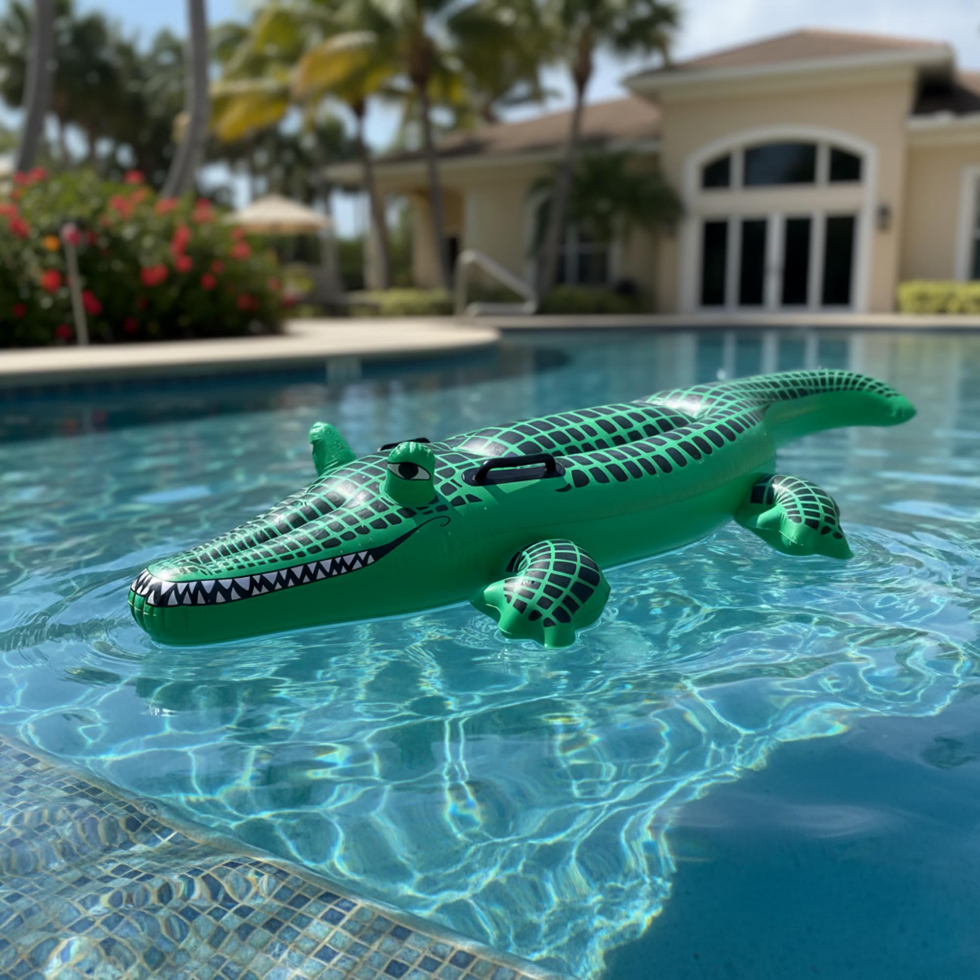 Inflatable Crocodile Decoration
