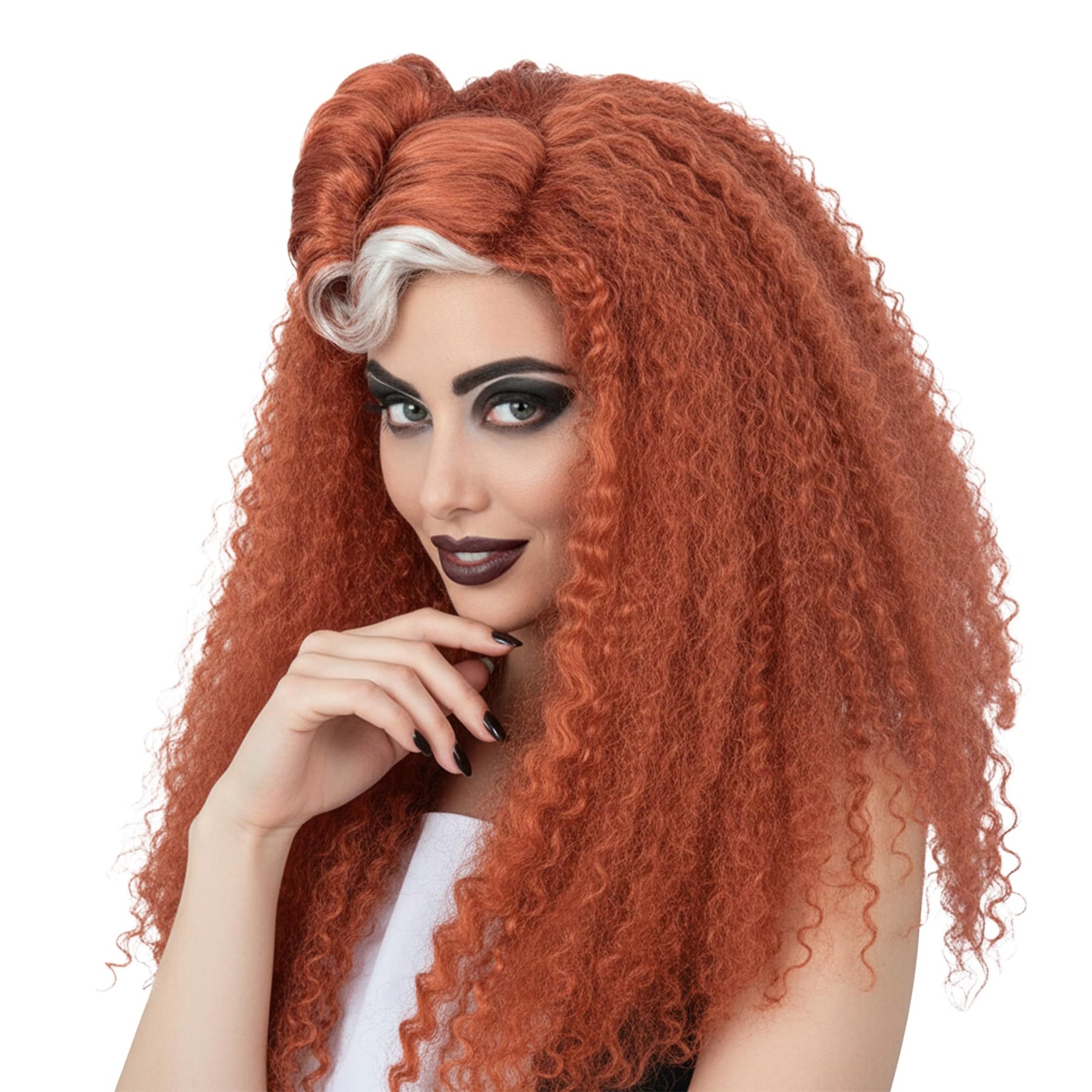 Magenta Wig Costume Accessory