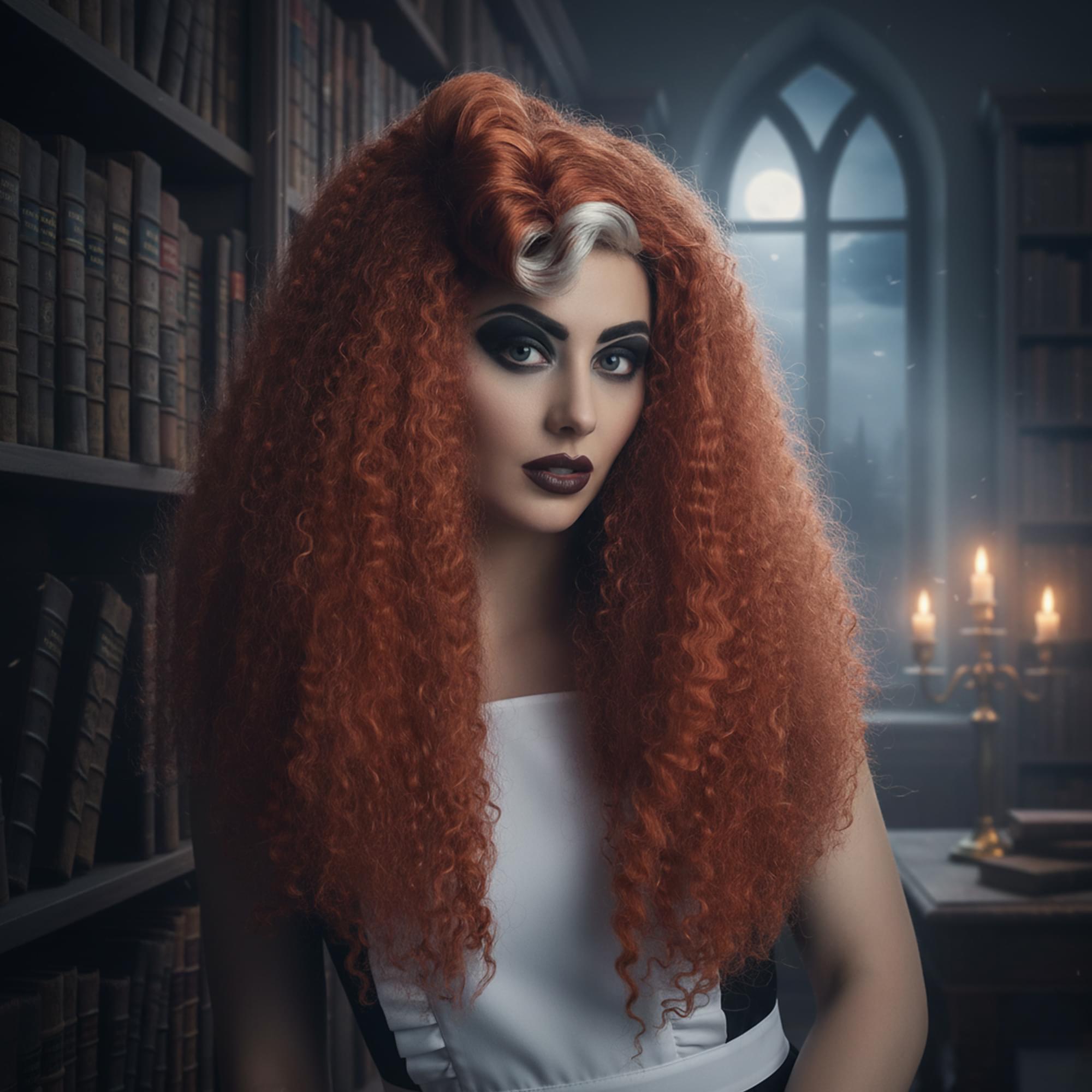 Magenta Wig Costume Accessory