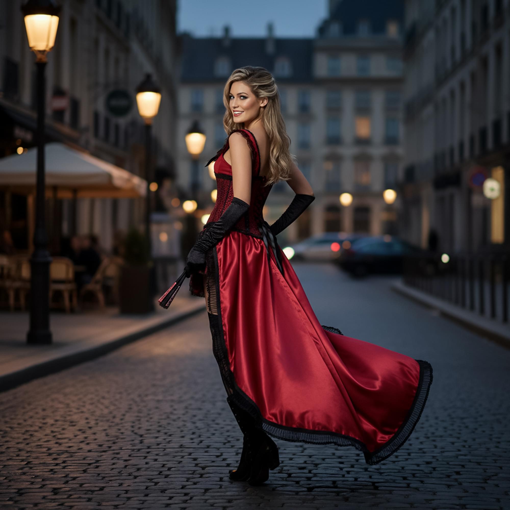 Western Authentic Brothel Babe Adult Costume