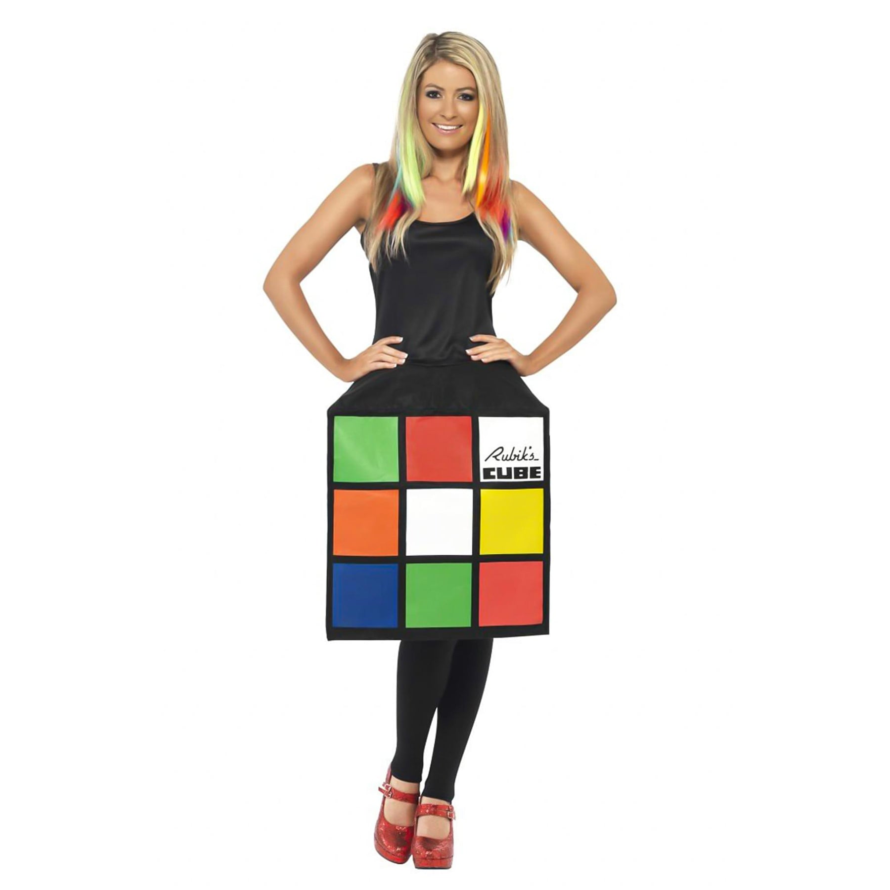 Rubiks Cube 3d Adult Costume