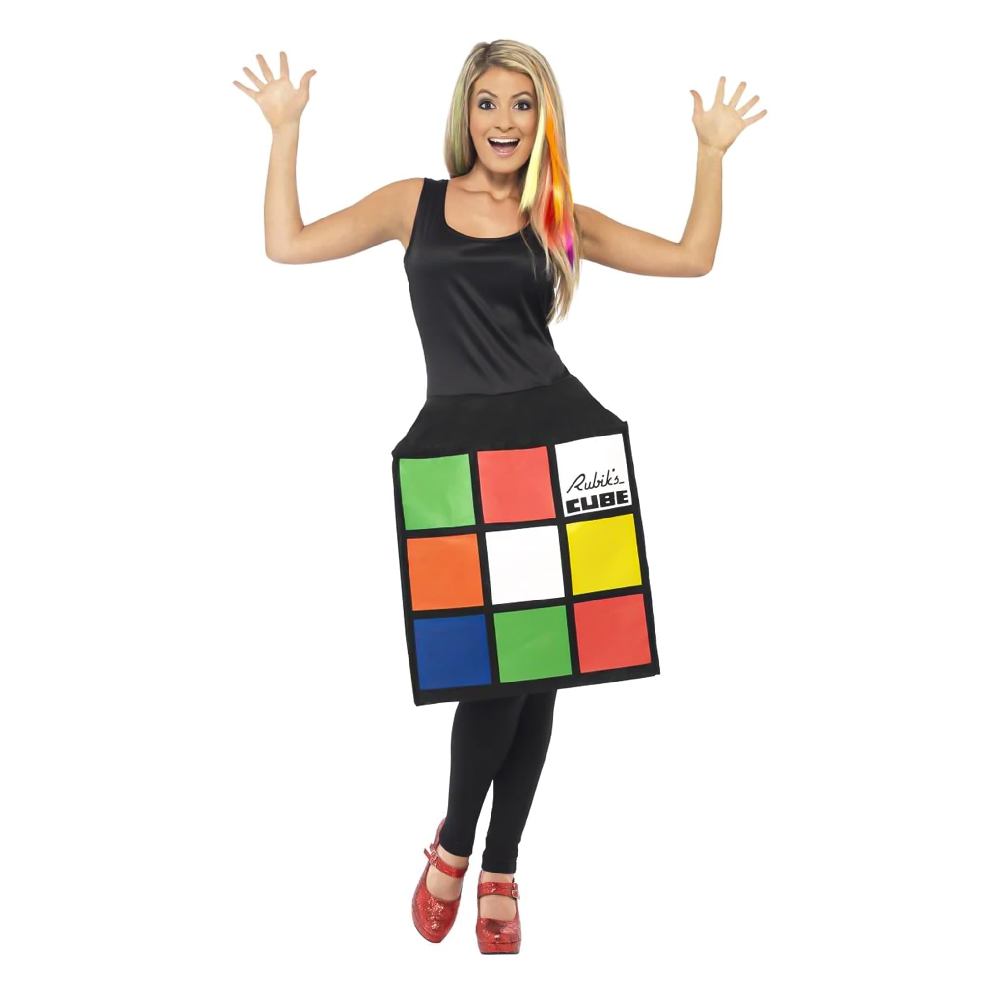 Rubiks Cube 3d Adult Costume