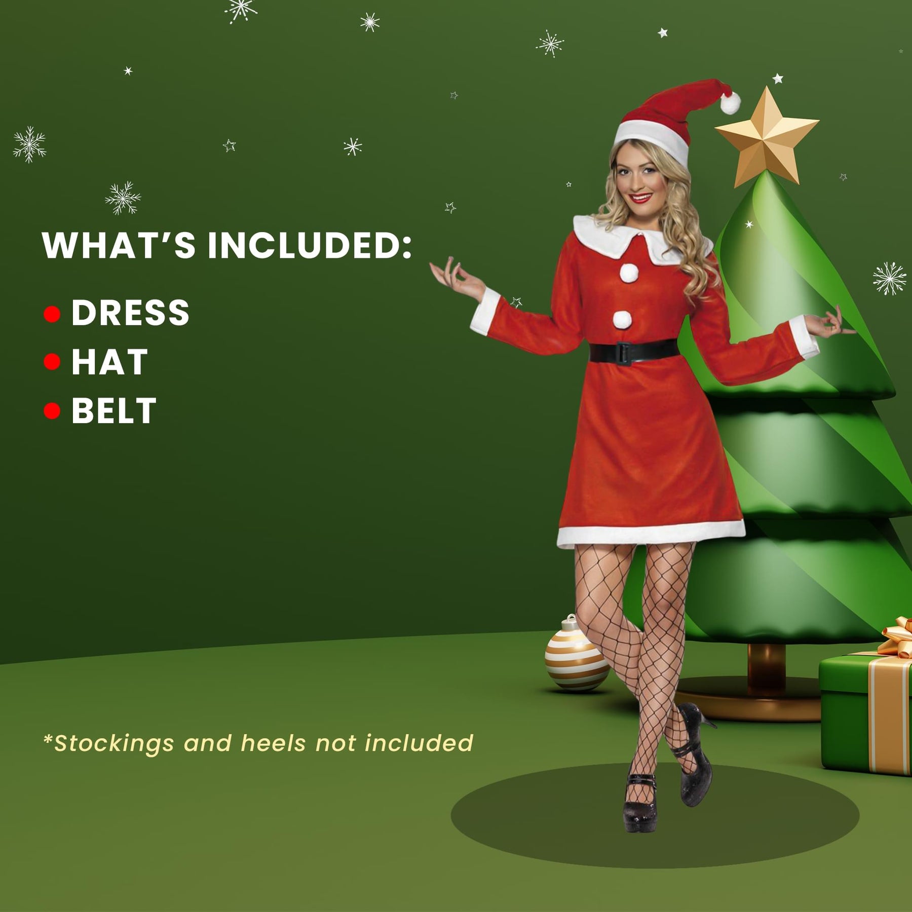 Miss Claus Adult Costume