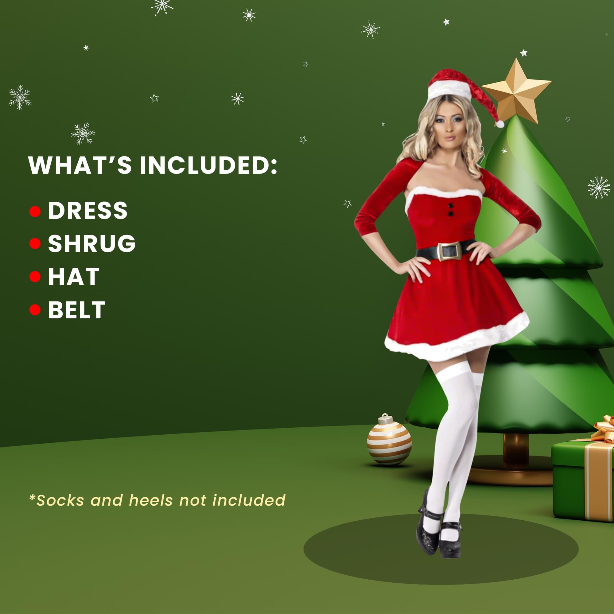 Santa Babe Adult Costume