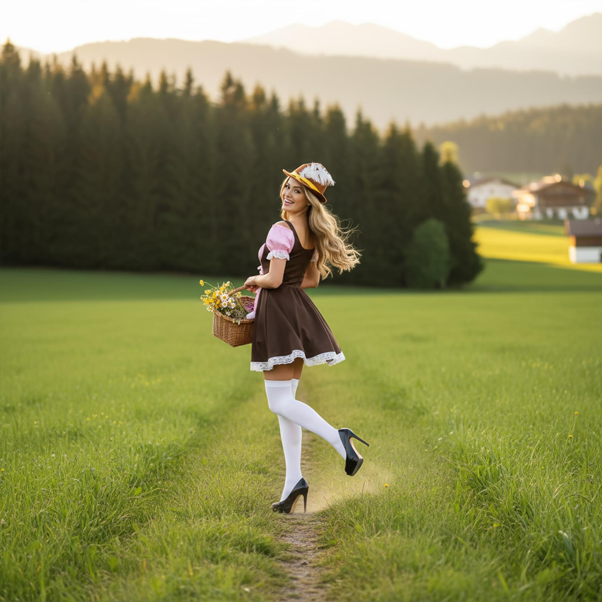 Tavern Girl Child Costume
