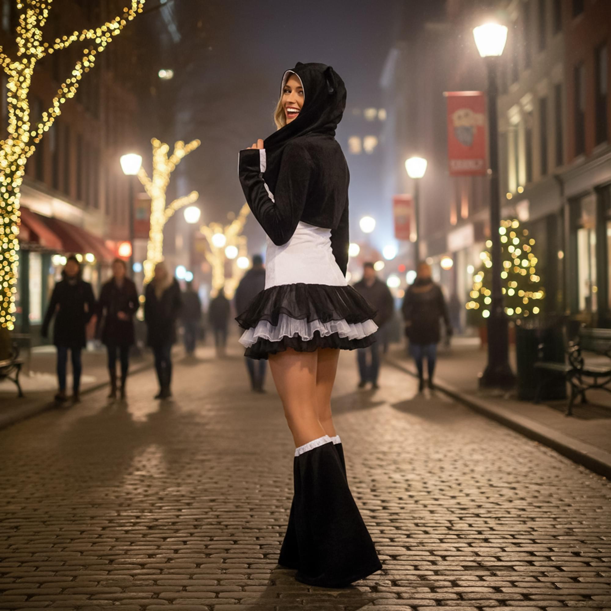 Fever Panda with Tutu Costume Accessory