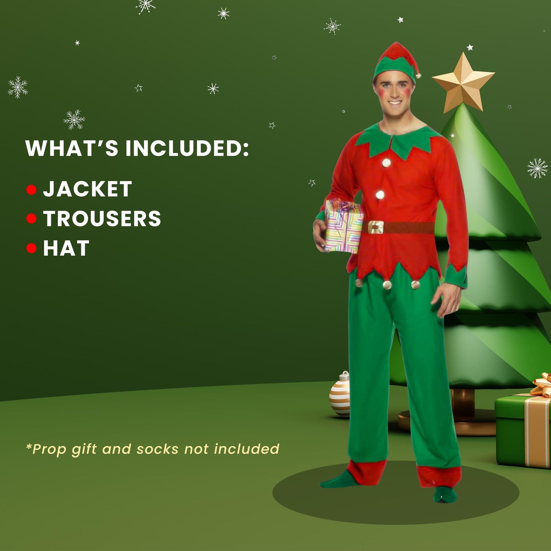 Elf Chest, Waist Adult Costume