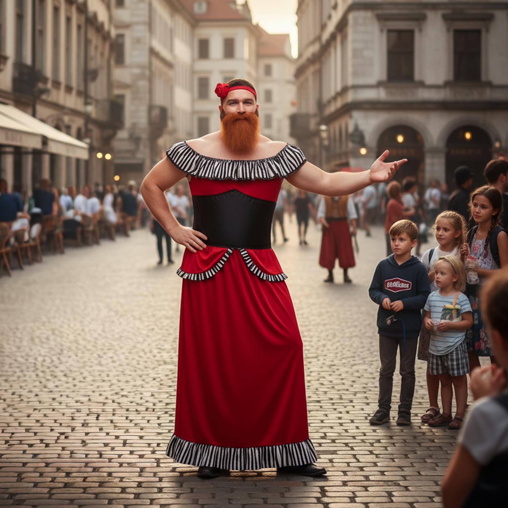 Bearded Lady Costume Accessory