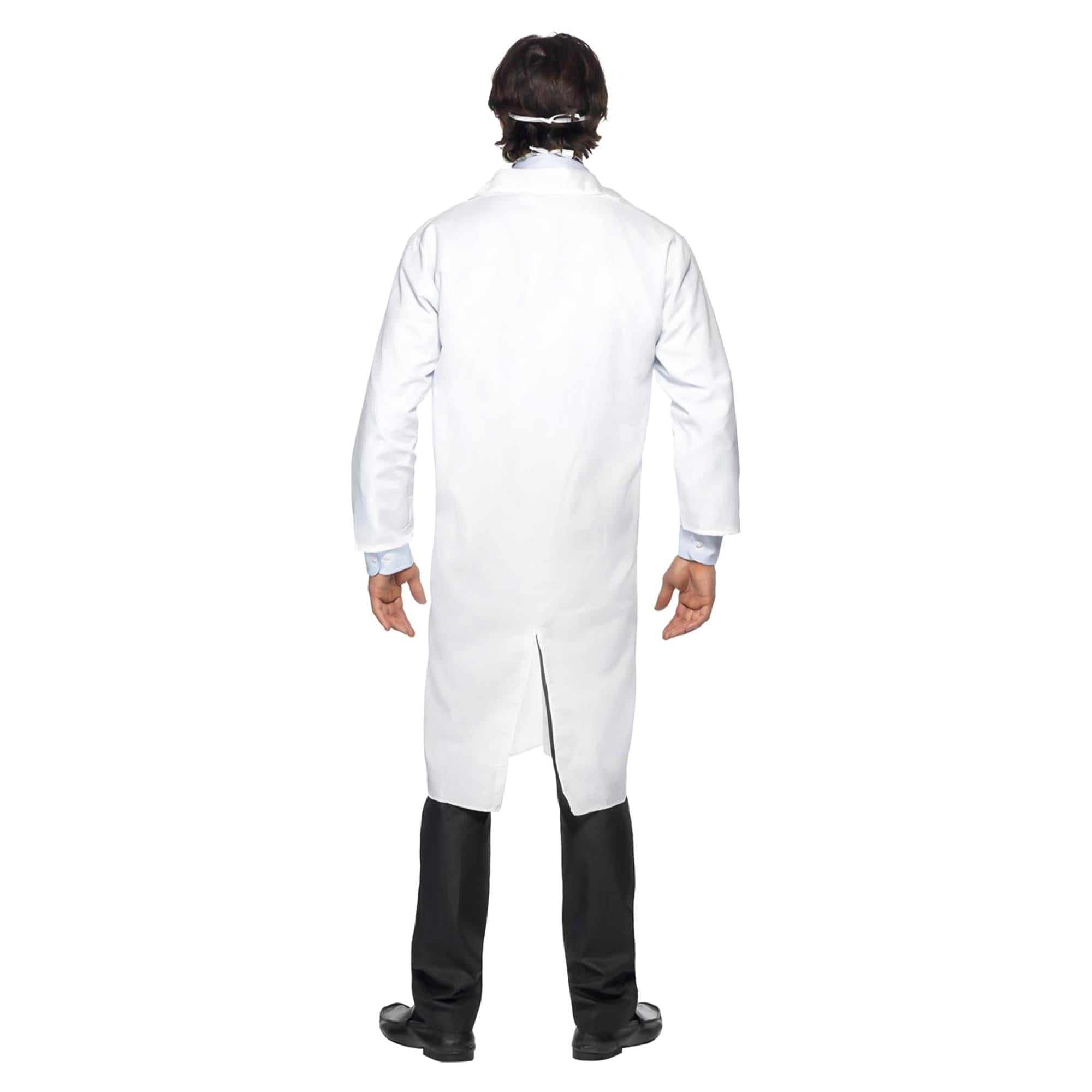Doctor White Coat Chest Adult Costume
