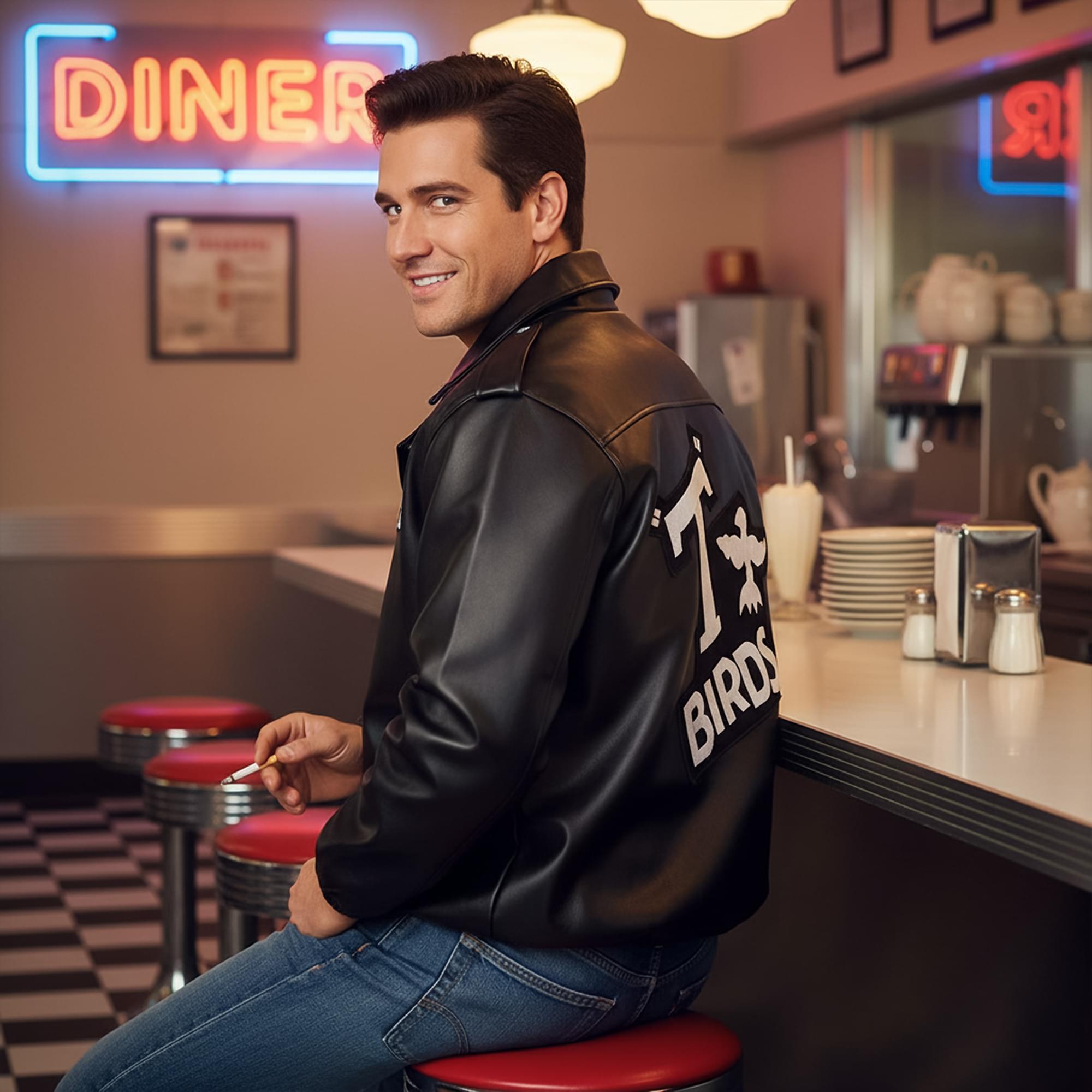 T Bird Jacket Chest Adult Costume