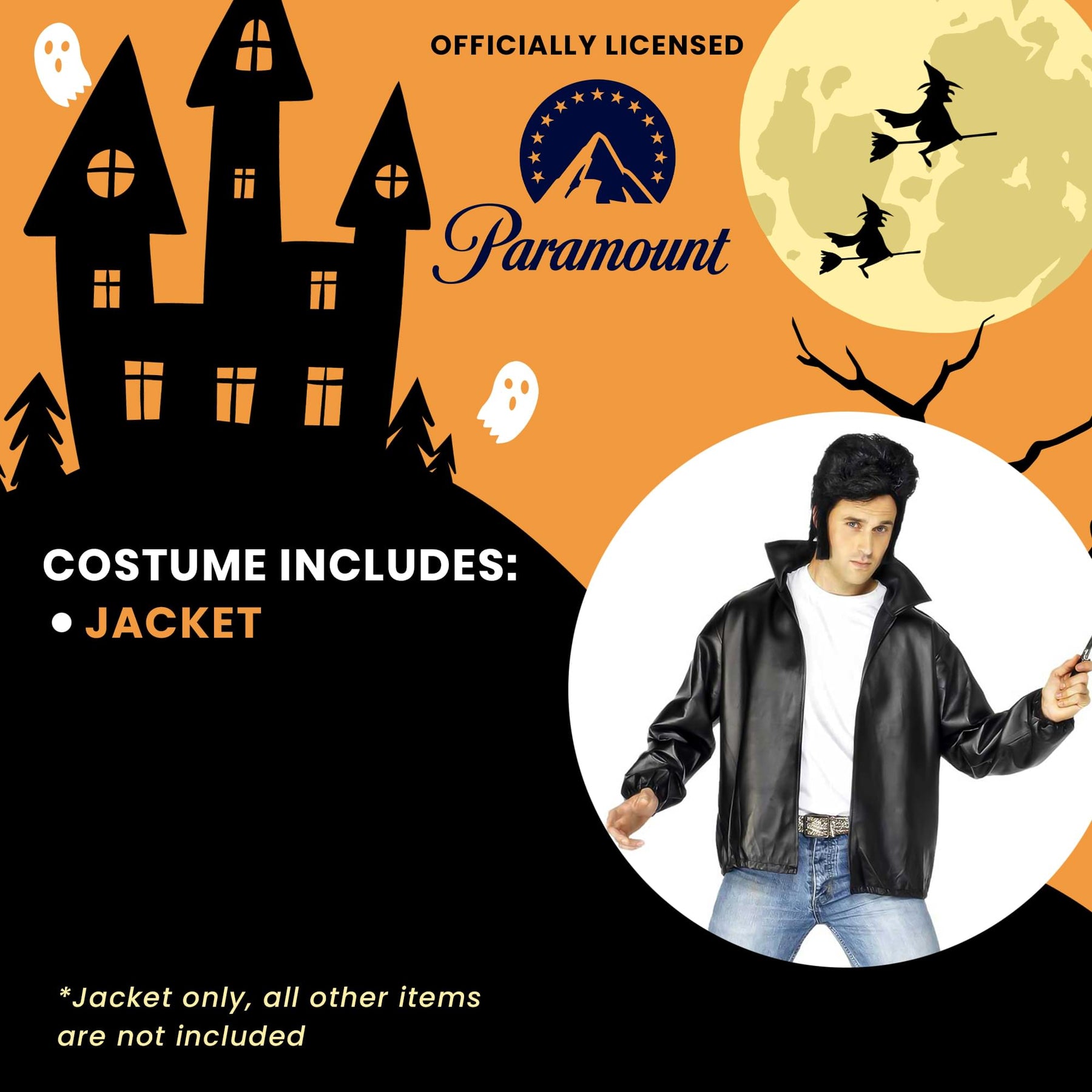T Bird Jacket Chest Adult Costume